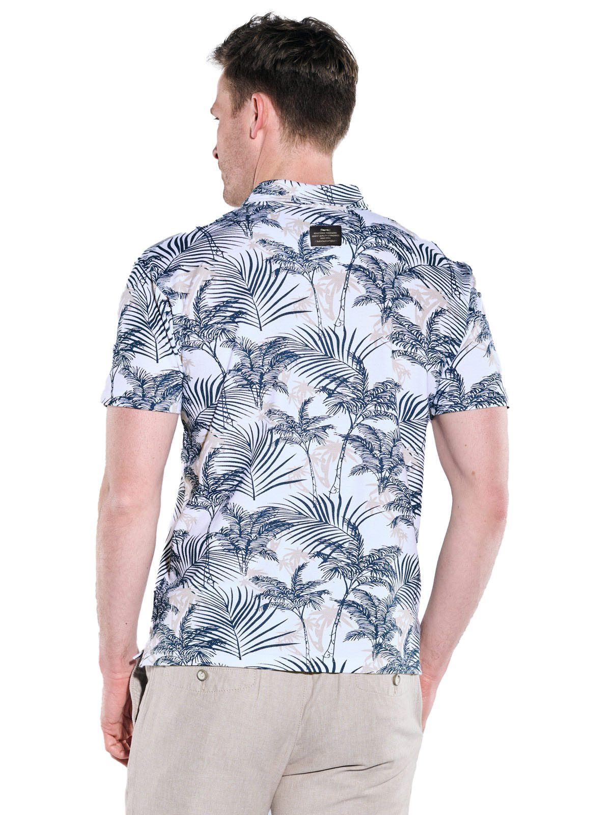 Engbers Poloshirt Polo-Shirt gemustert günstig online kaufen
