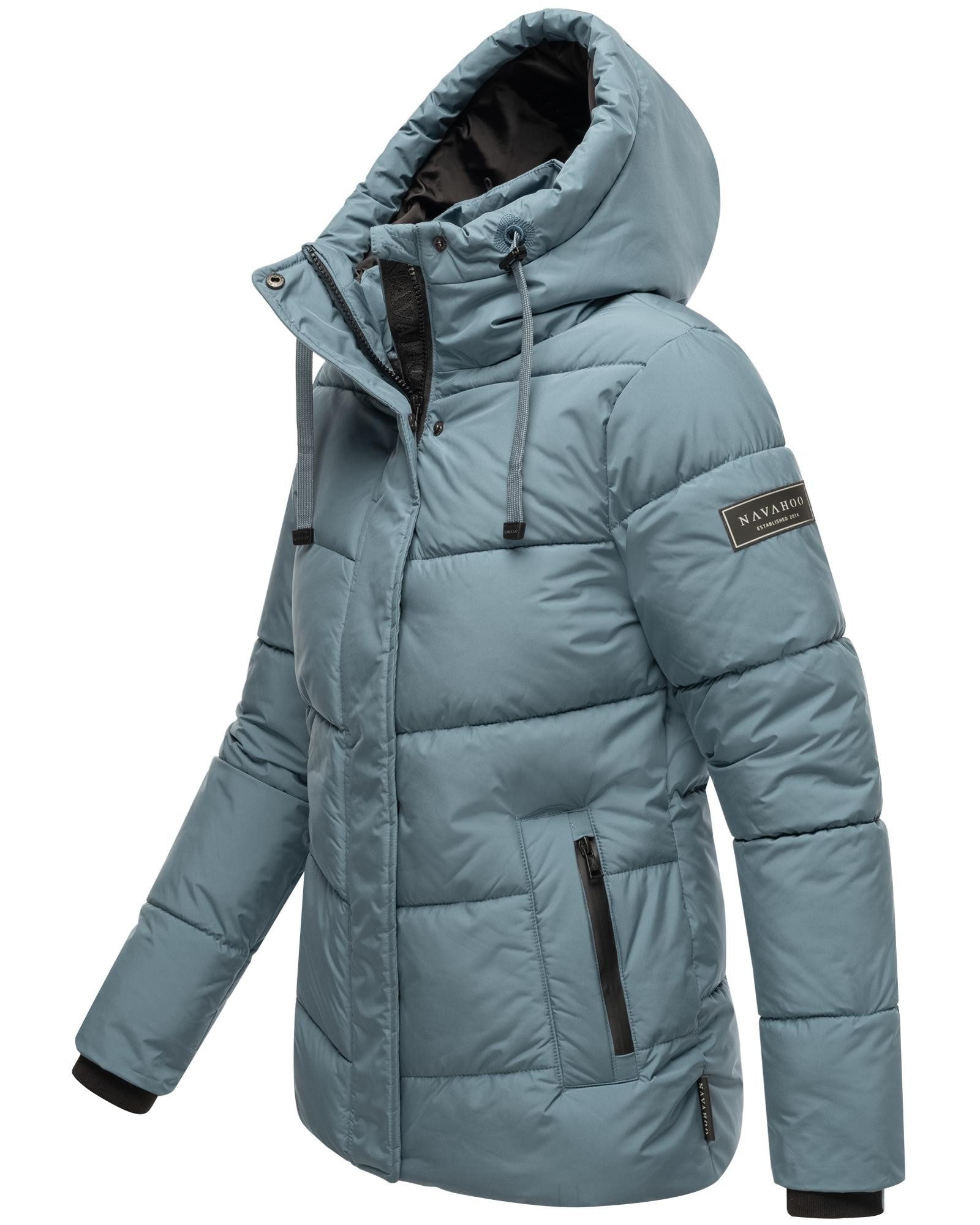 Navahoo Steppjacke Sag ja XIV Warme gesteppte Winterjacke mit Kapuze günstig online kaufen