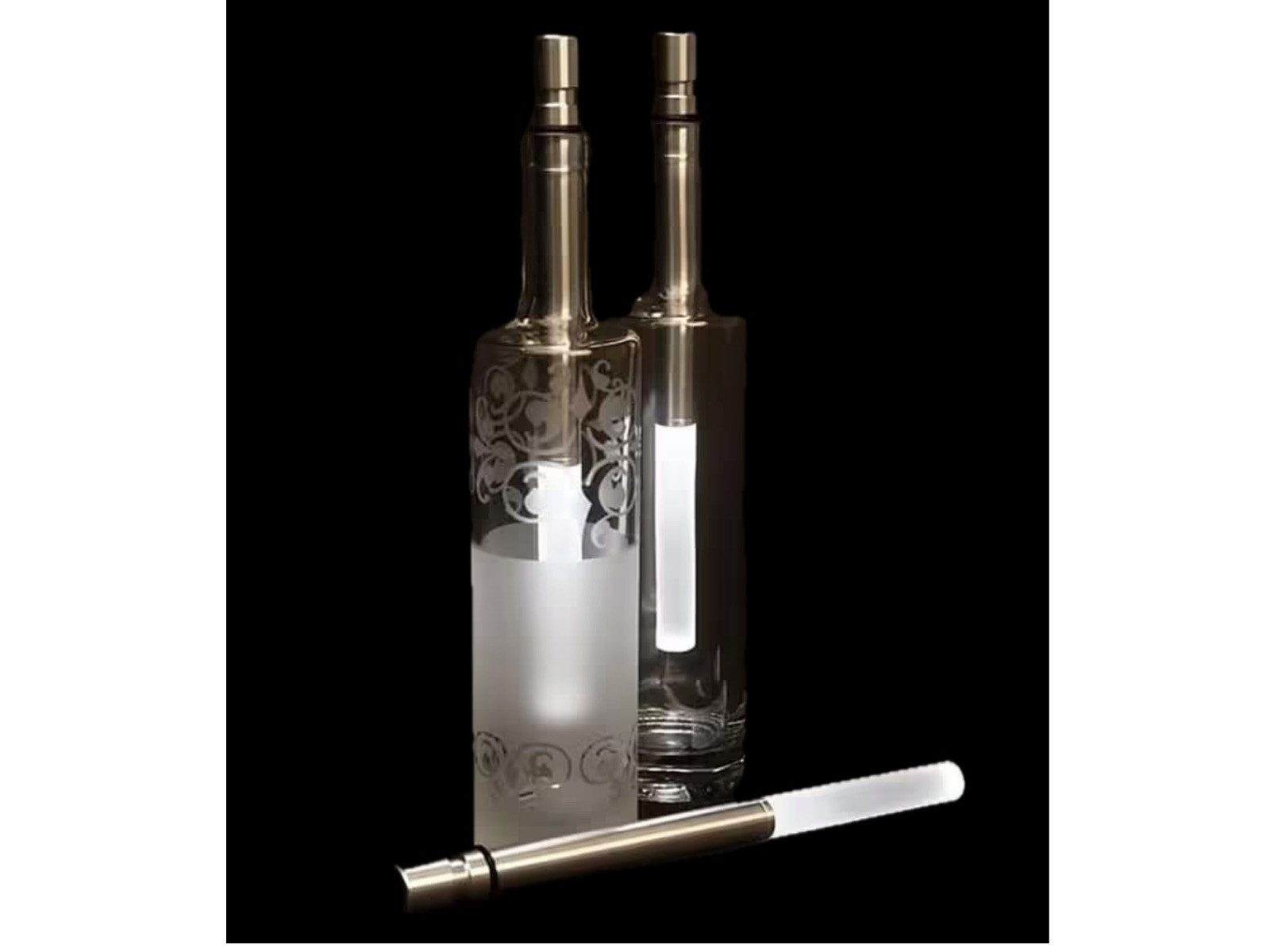 LK Trend & Style Dekolicht Bottlelight, Flaschenleuchte für leere Wein- und andere Flaschen, strahlt warmweißes LED-Licht (3000 K), strahlt weißes LED-Licht (5000 K), je nach Bestellung; kaltweiß oder warmweiß, 100000 h Lebensdauer