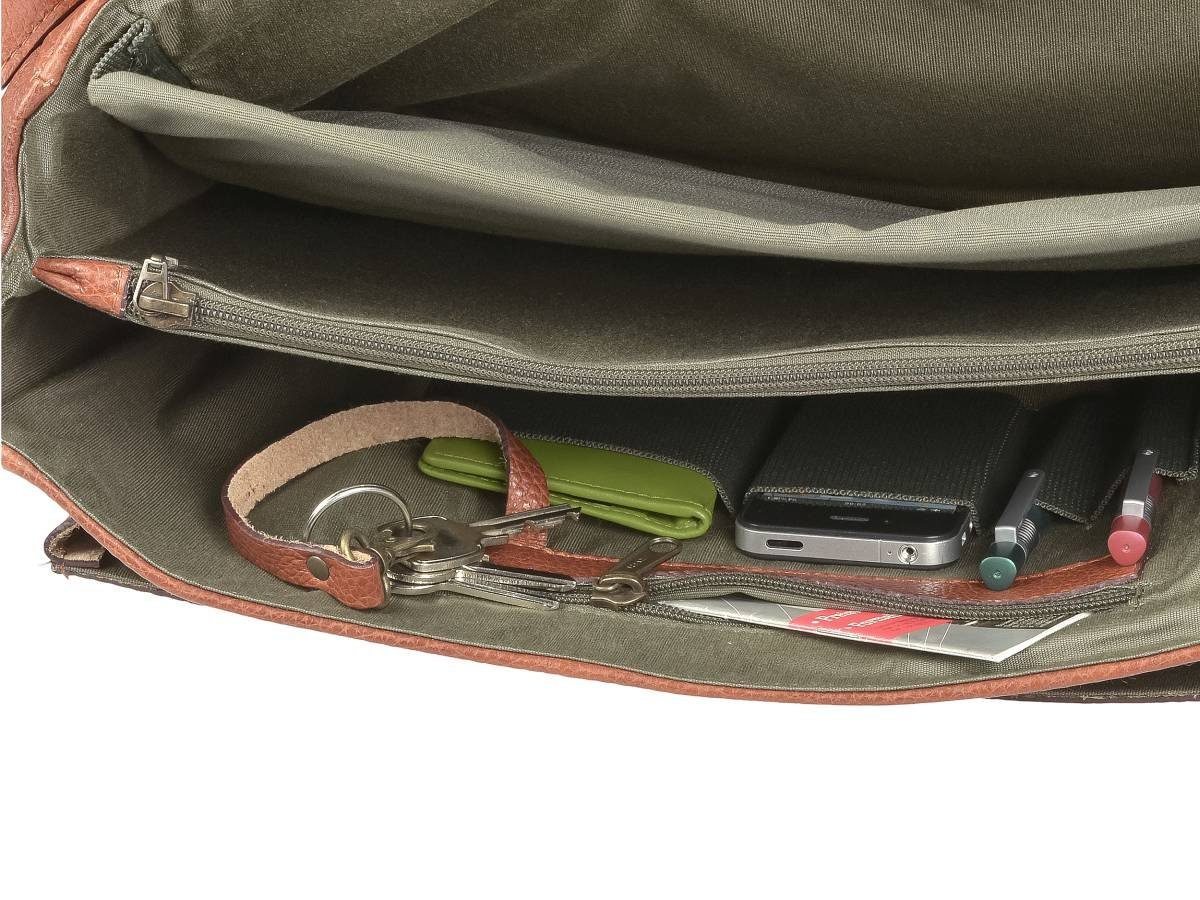 Ruitertassen Lehrertasche Businesstasche, Schultasche 45cm, Aktentasche Soft, 2 Fächer