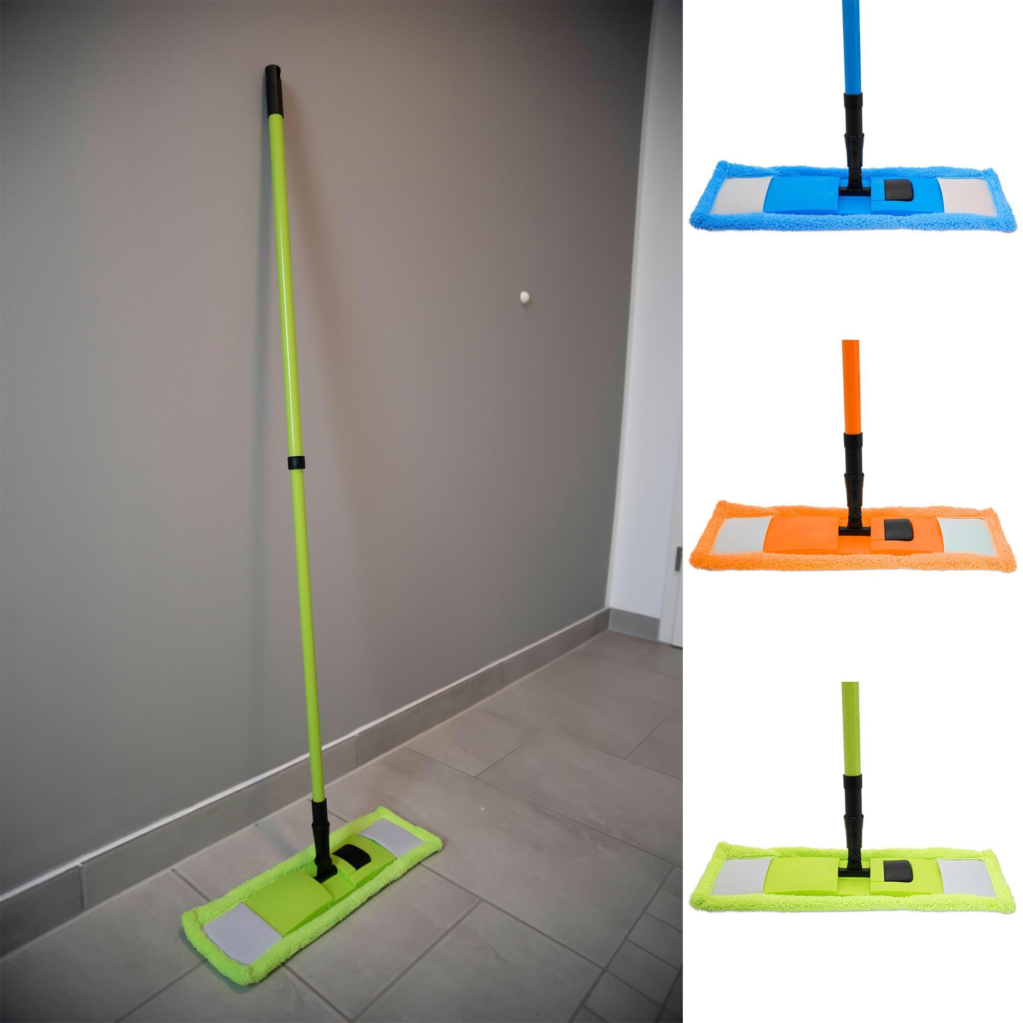 Osma Wischmopp (1 Pick) Bodenwischer Wischer Set zufällige Farbe / 1 DHL / 4326470170, Mikrofaser, Teleskopstiel, Set