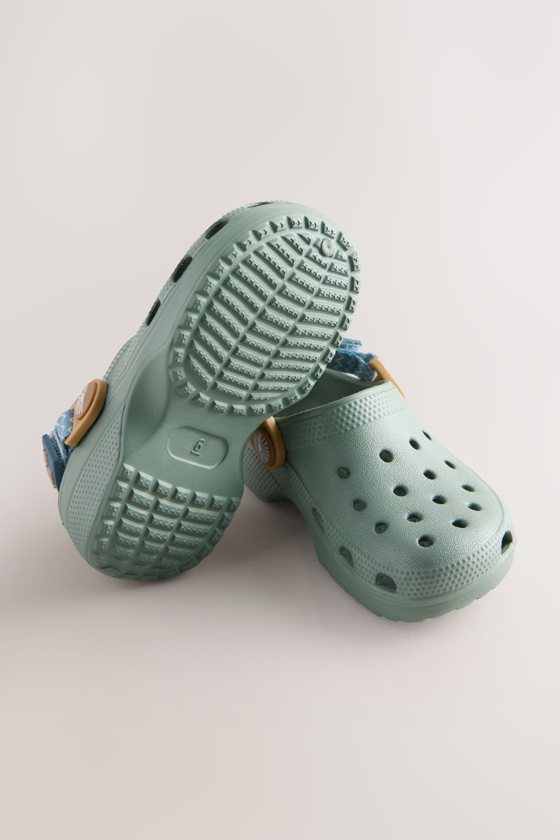 Next Clogs mit Riemchen und Streifen Clog (1-tlg)