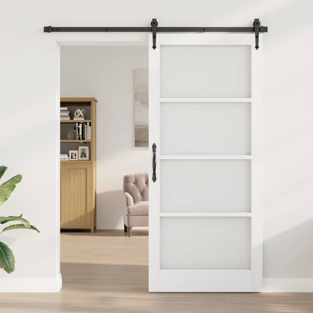 vidaXL Haustür Interior Tür ORKDAL Weiß grundiert 93 x 211 cm (1-St)