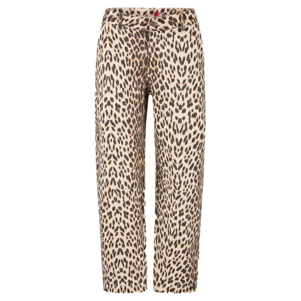 Mom-Jeans Barrel Stretch Twill
