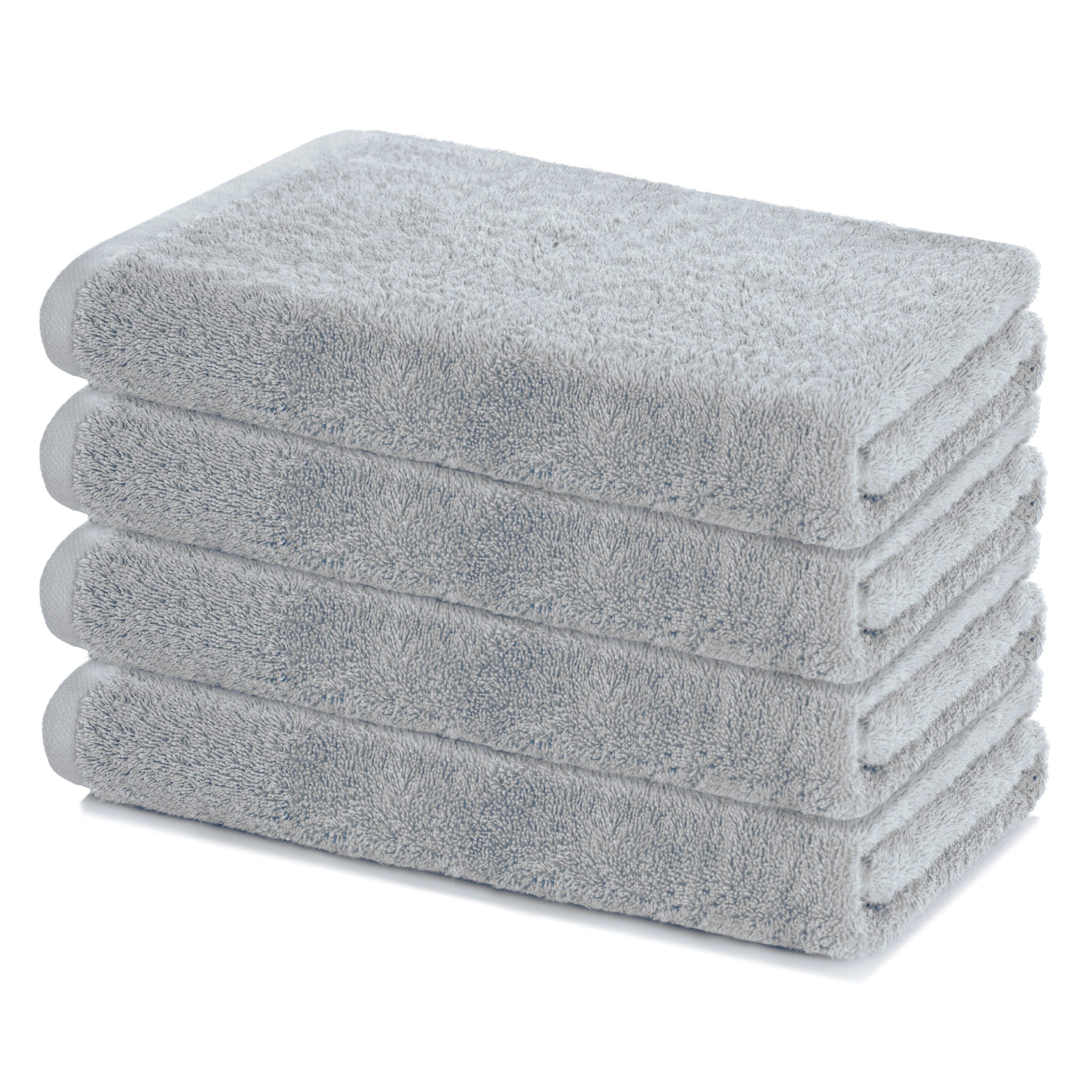 Lavea Handtücher Sydney Set Handtuch oder Duschtuch, (4-St), 500 g/m² Frottier, weich & saugstark, pflegeleicht