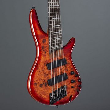 Ibanez E-Bass, Bass Workshop SRMS806-BTT Multiscale Brown Topaz Burst, Bass Workshop SRMS806-BTT Multiscale Brown Topaz Burst - E-Bass