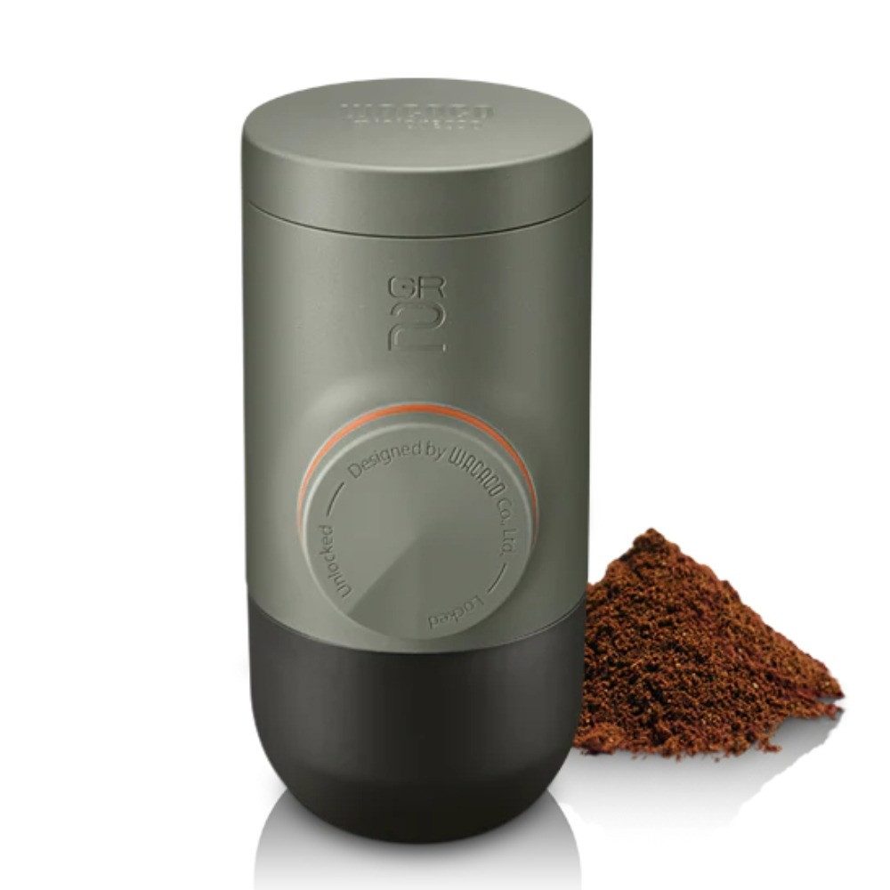 Wacaco Reisekaffeemaschine, 80l Kaffeekanne, Korbfilter, für gemahlenen Kaffee, 18 bar
