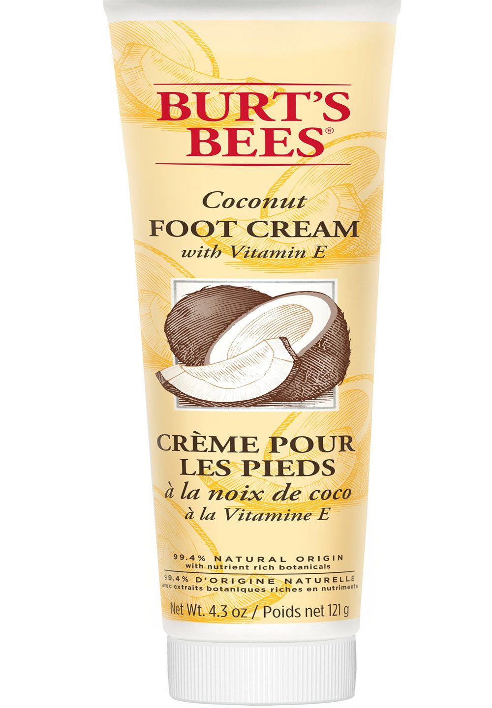 BURT'S BEES Fußcreme Fuß Creme 120 g, 1-tlg.