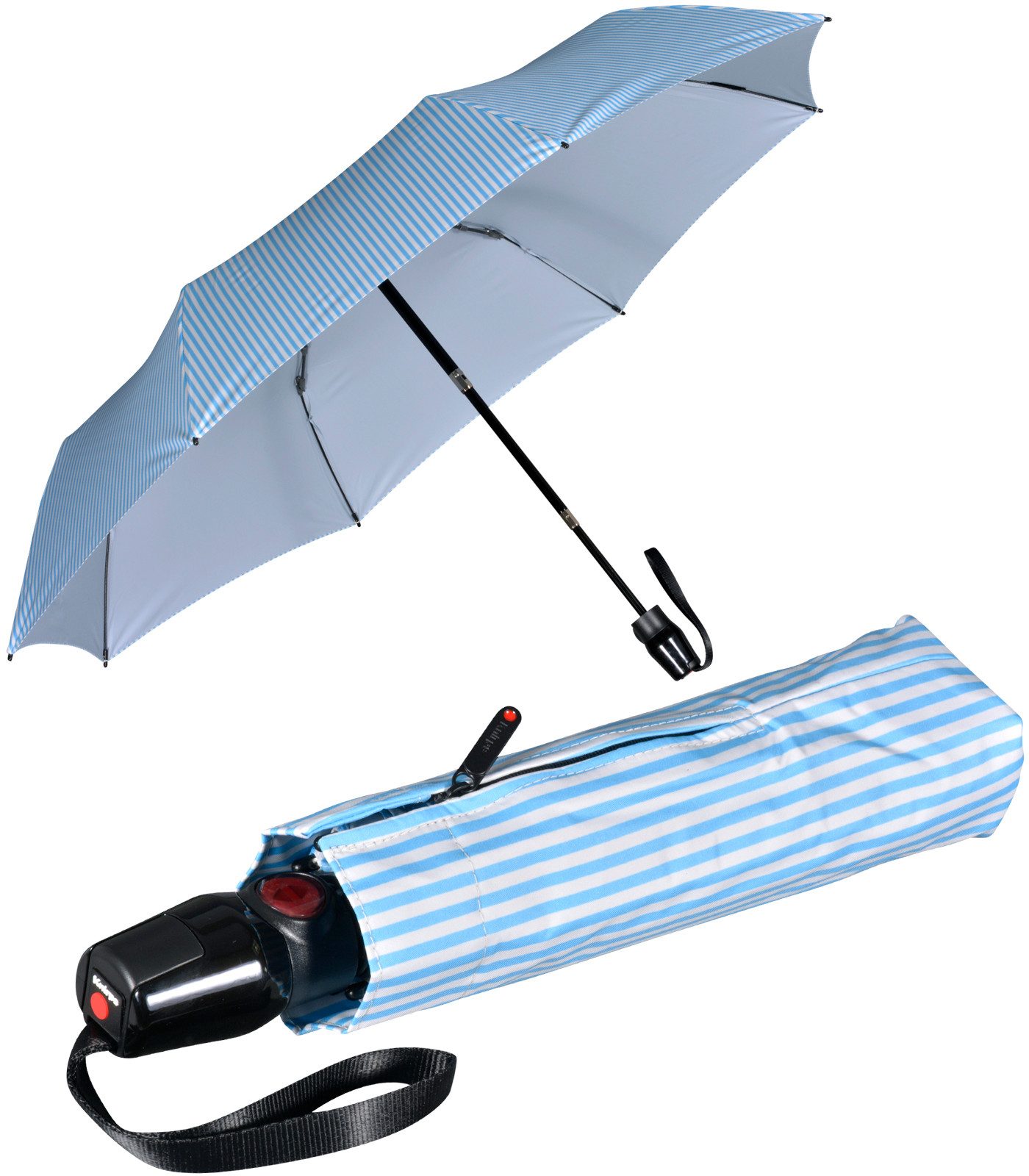 Taschenregenschirm T.220 Damen-Schirm mit Auf-Zu-Automatik