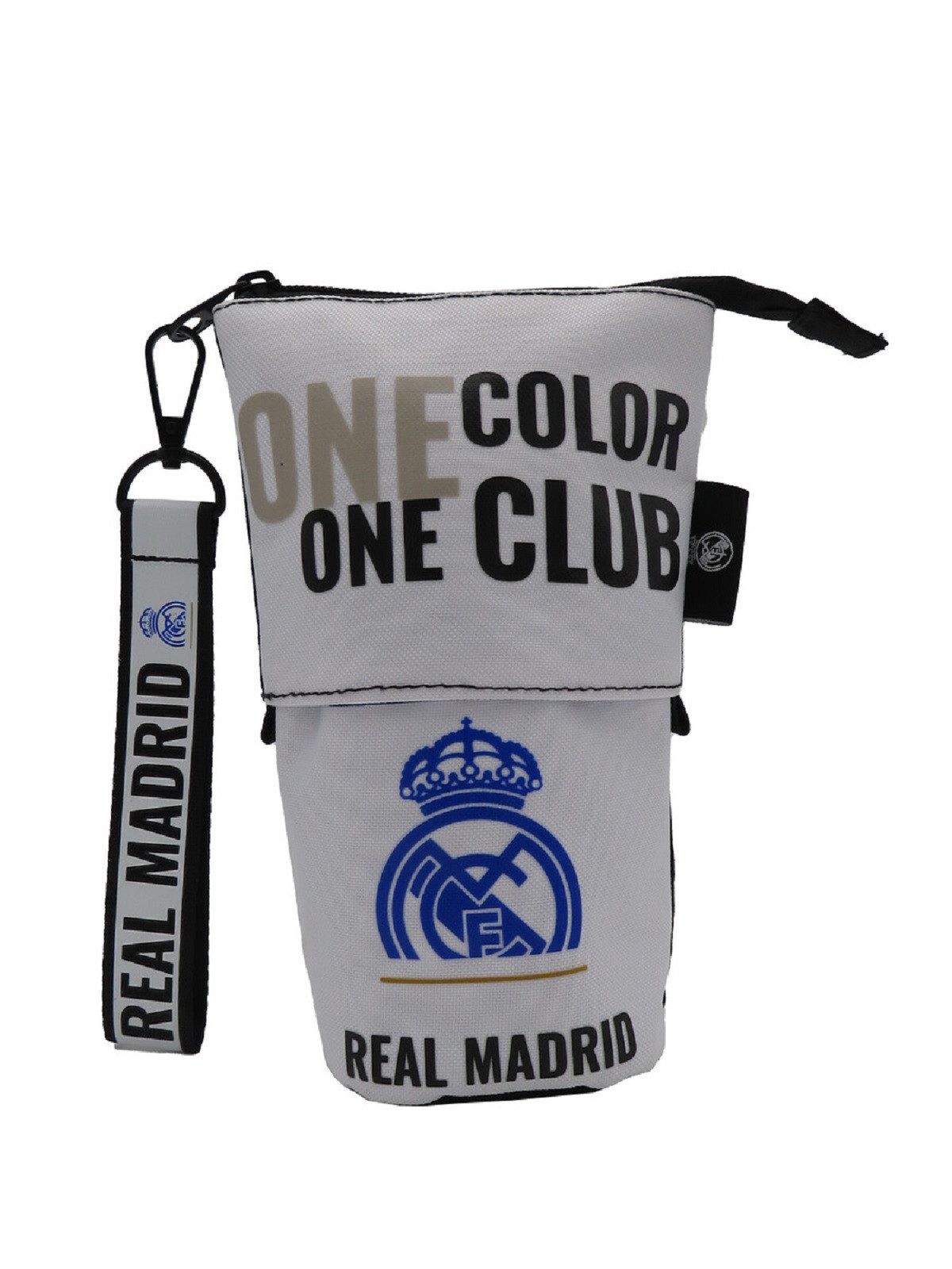 Real Madrid Federmäppchen Stand-Federmäppchen Etui und Stiftehalter in einem
