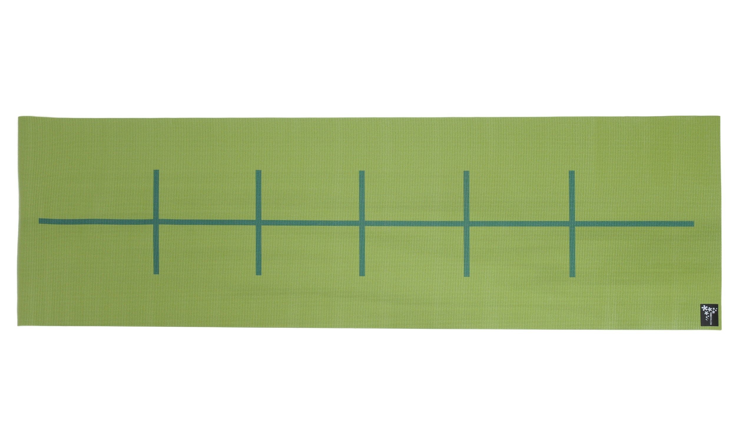 Yogistar Yogamatte Yogamatte yogimat® plus - alignment (Standard, 1-St., Standard), Eco-designed, hautfreundlich, extra rutschfest, Alignment-Markierungen