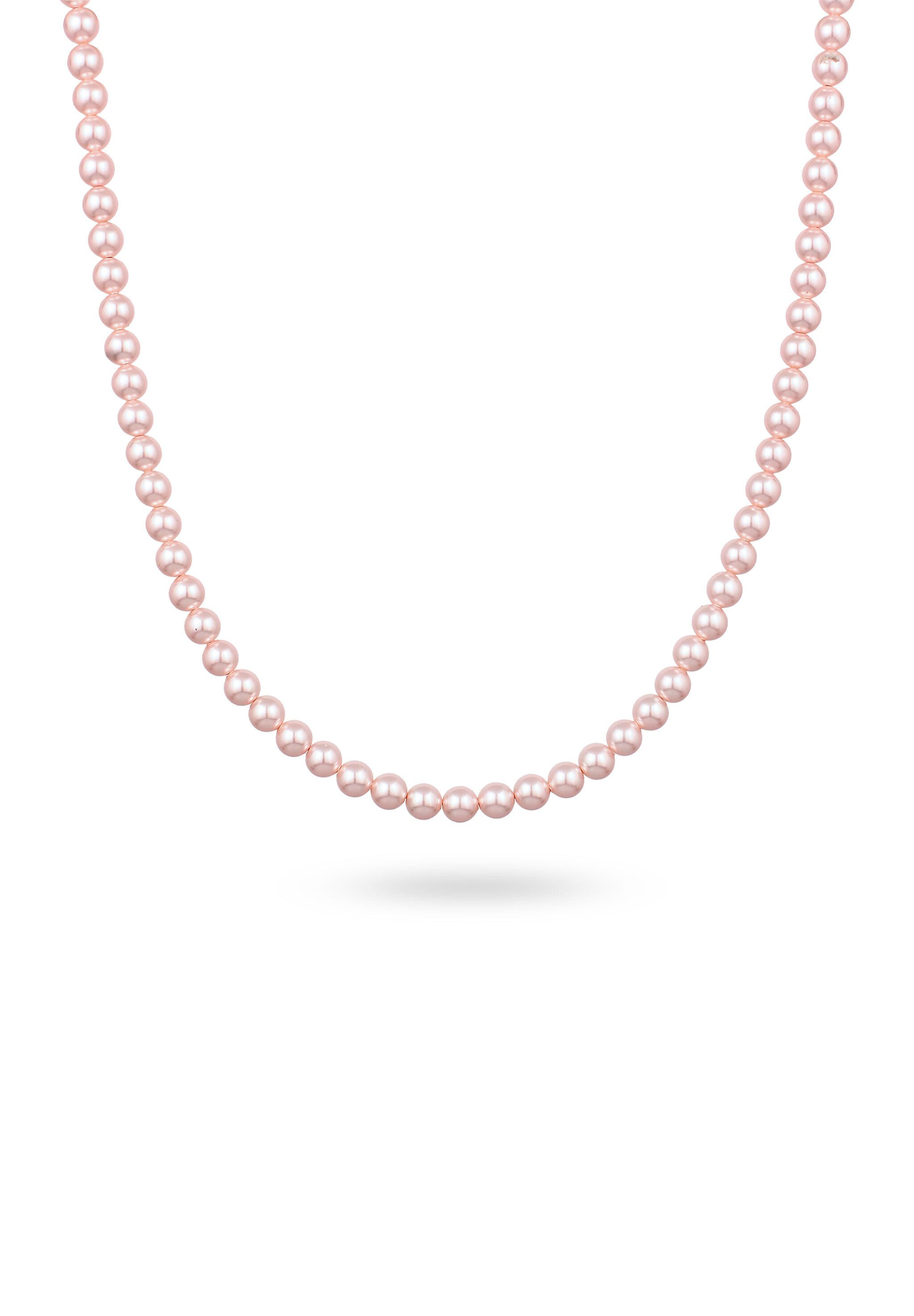 Nenalina Perlenkette Perlen von Swarovski® Rosa 925 Sterling Silber günstig online kaufen