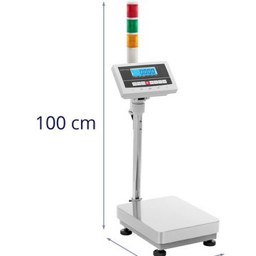 Steinberg Systems Präzisionswaage Plattformwaage - Warnleuchte - 30kg/0,001kg - 300 x 400mm -kg/lb