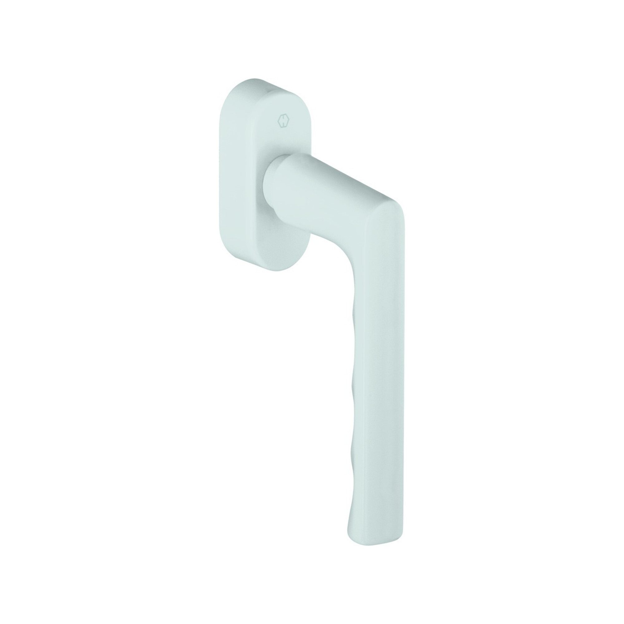 HOPPE Fenstergriff Fenstergriff Hamburg 0700/UD9020 Alu.F9016/verkehrsweiß 32-42mm Stand.