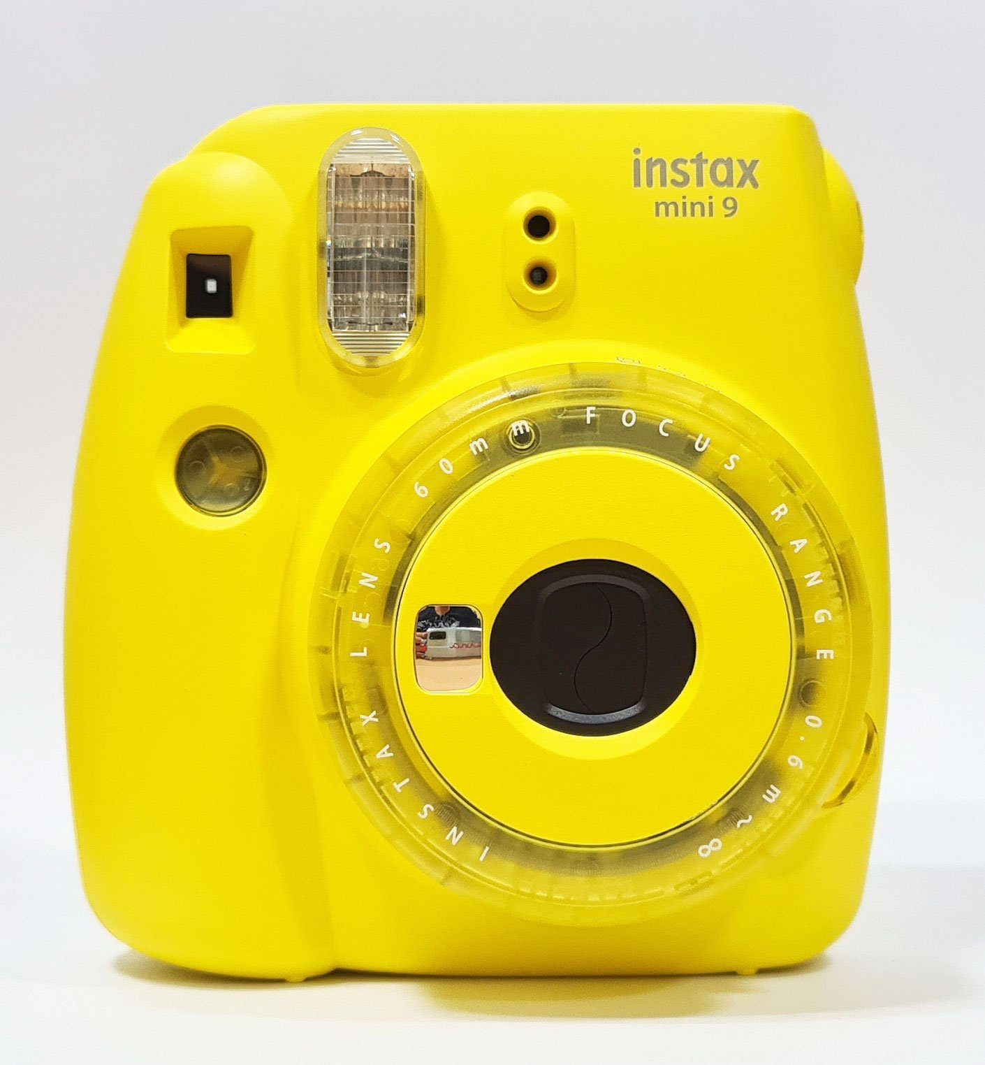 FUJIFILM Instax Mini 9 clear Sofortbildkamera yellow Set