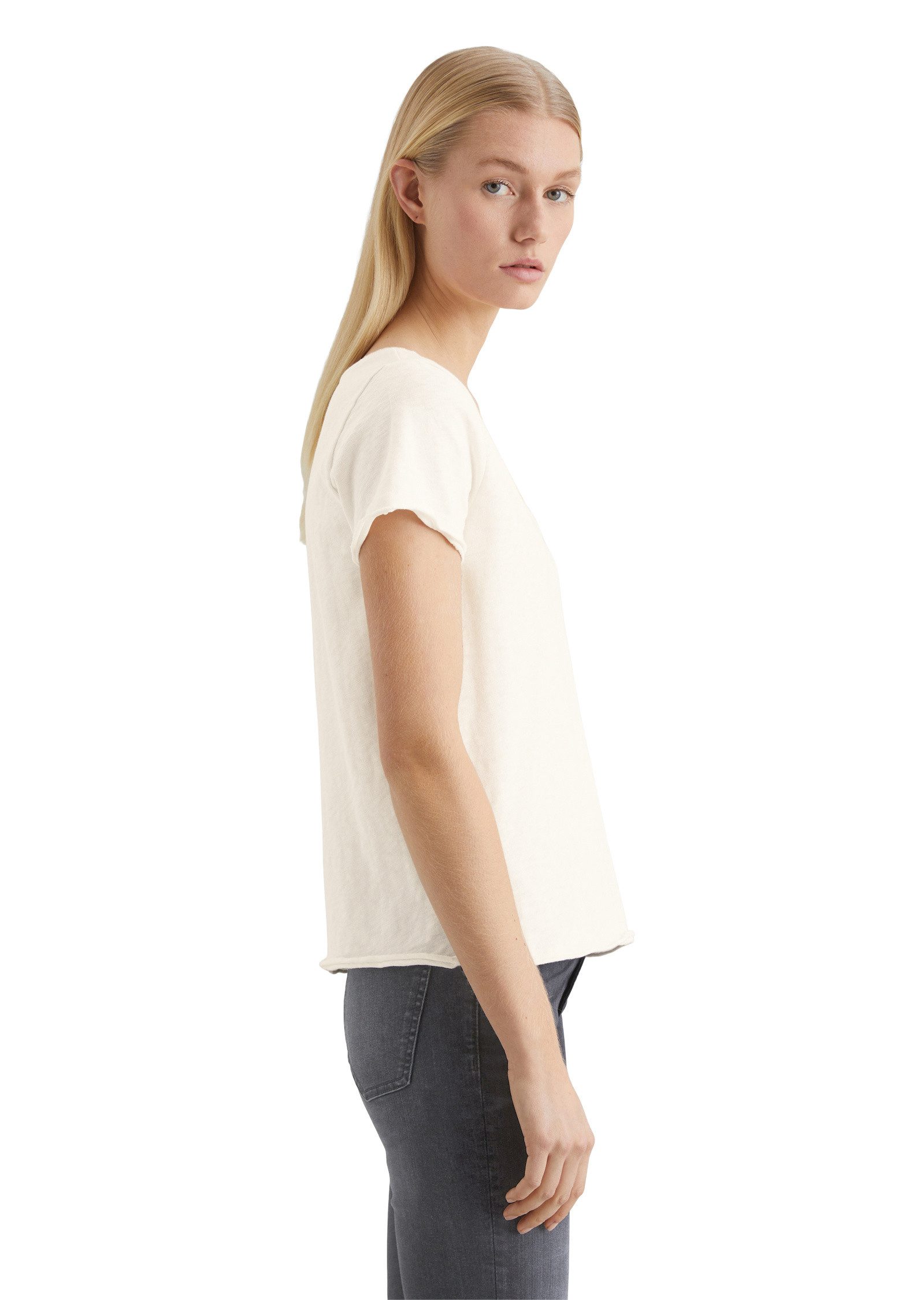 Marc O'Polo DENIM T-Shirt aus Organic Cotton Slub Jersey