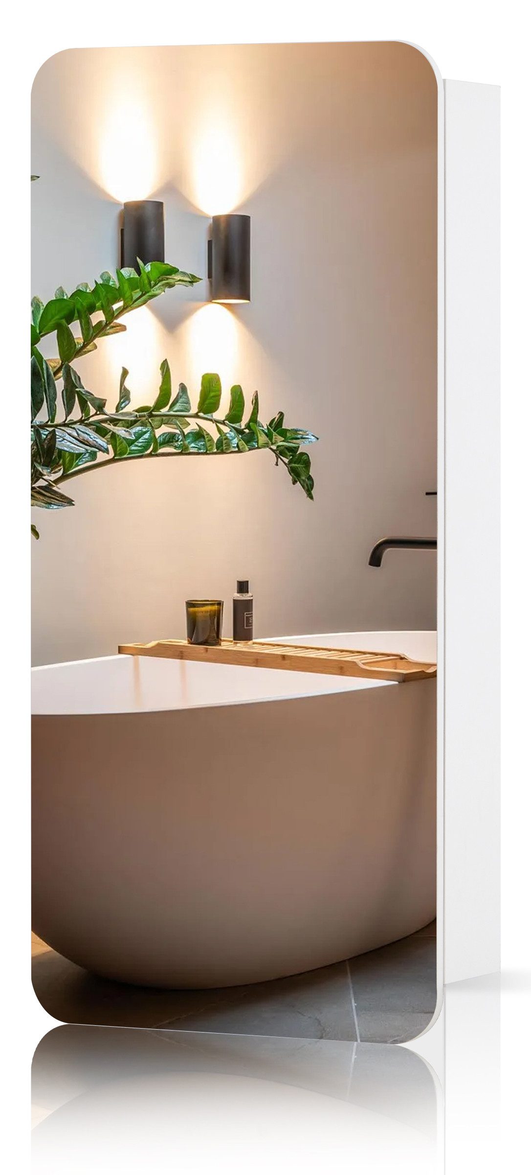 Ofcasa Badezimmerspiegelschrank Spiegelschrank (1er Set) 45x14.5x100cm günstig online kaufen