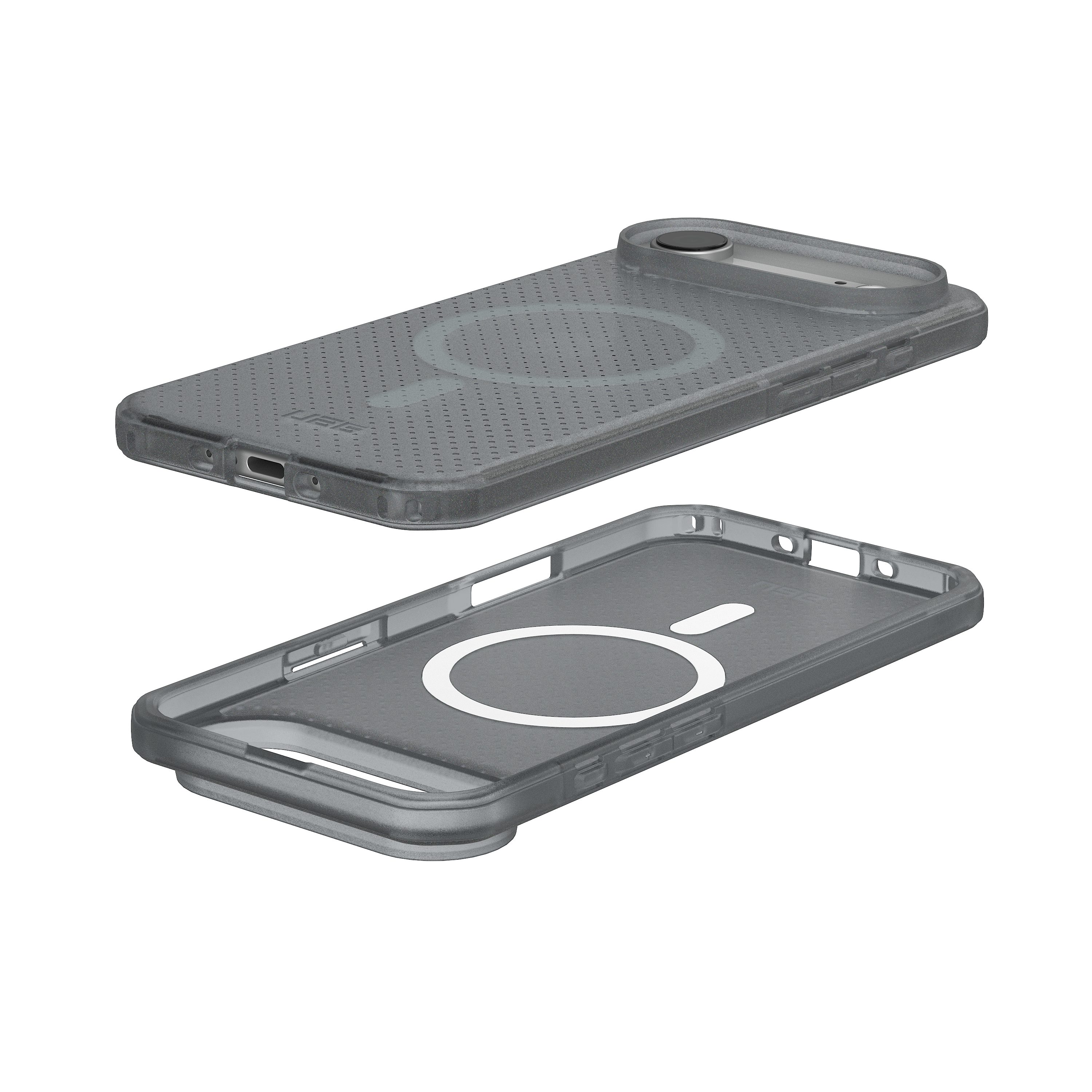 Urban Armor Gear Smartphone-Hülle Dot MagSafe Case - iPhone Air Hülle, (4,6 Meter Fallschutz, Wireless-Charging kompatibel)
