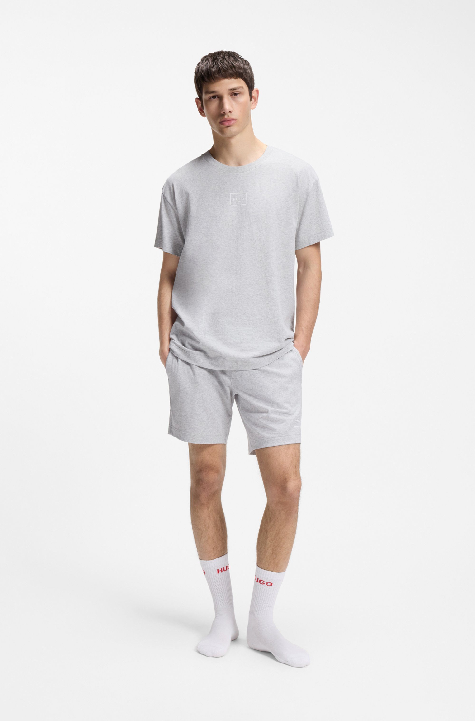 HUGO Shorts Laze Shorts CW 10 mit elastischem Bund