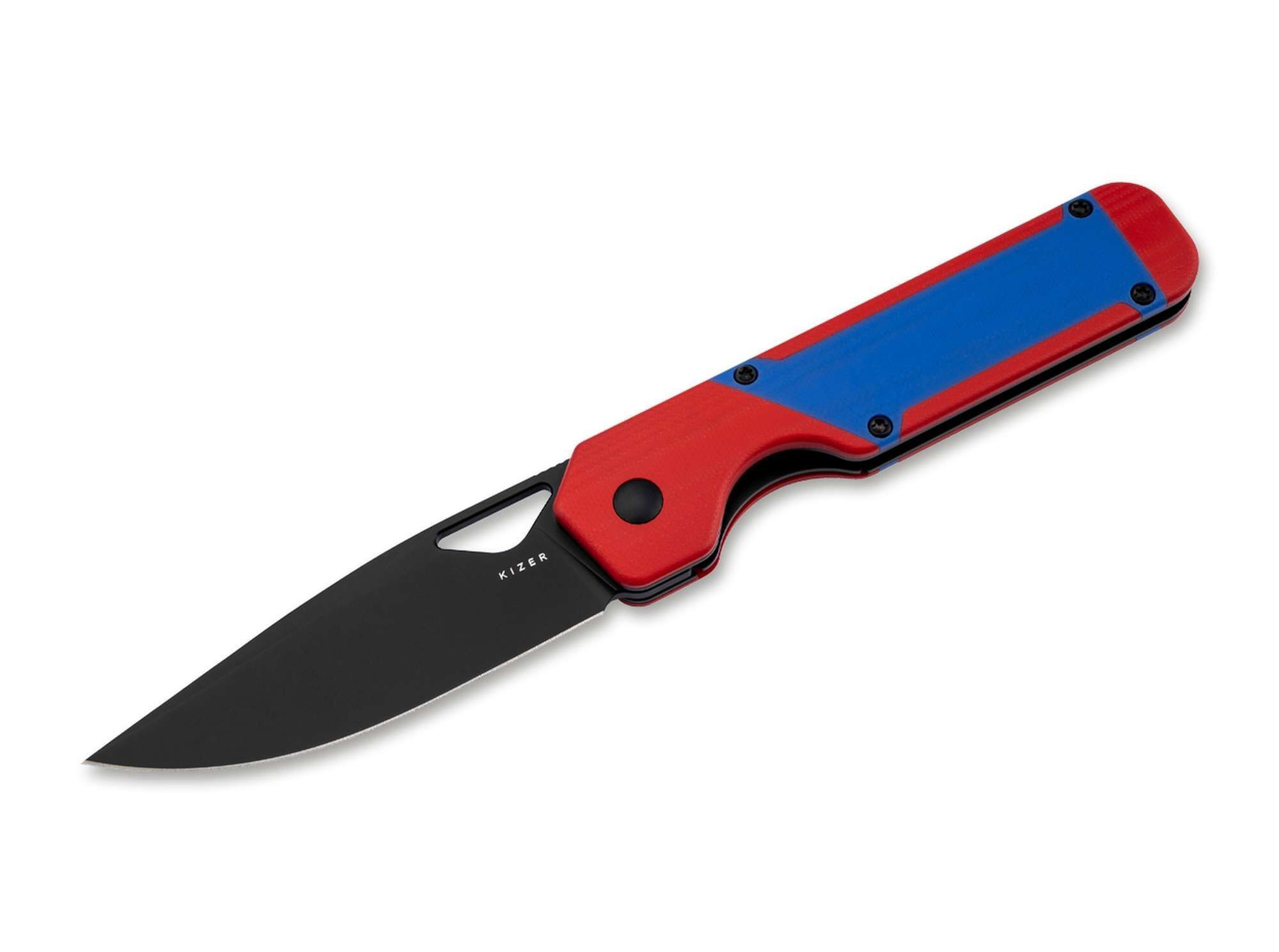 Kizer Taschenmesser Kizer Militaw G10 Red & Blue