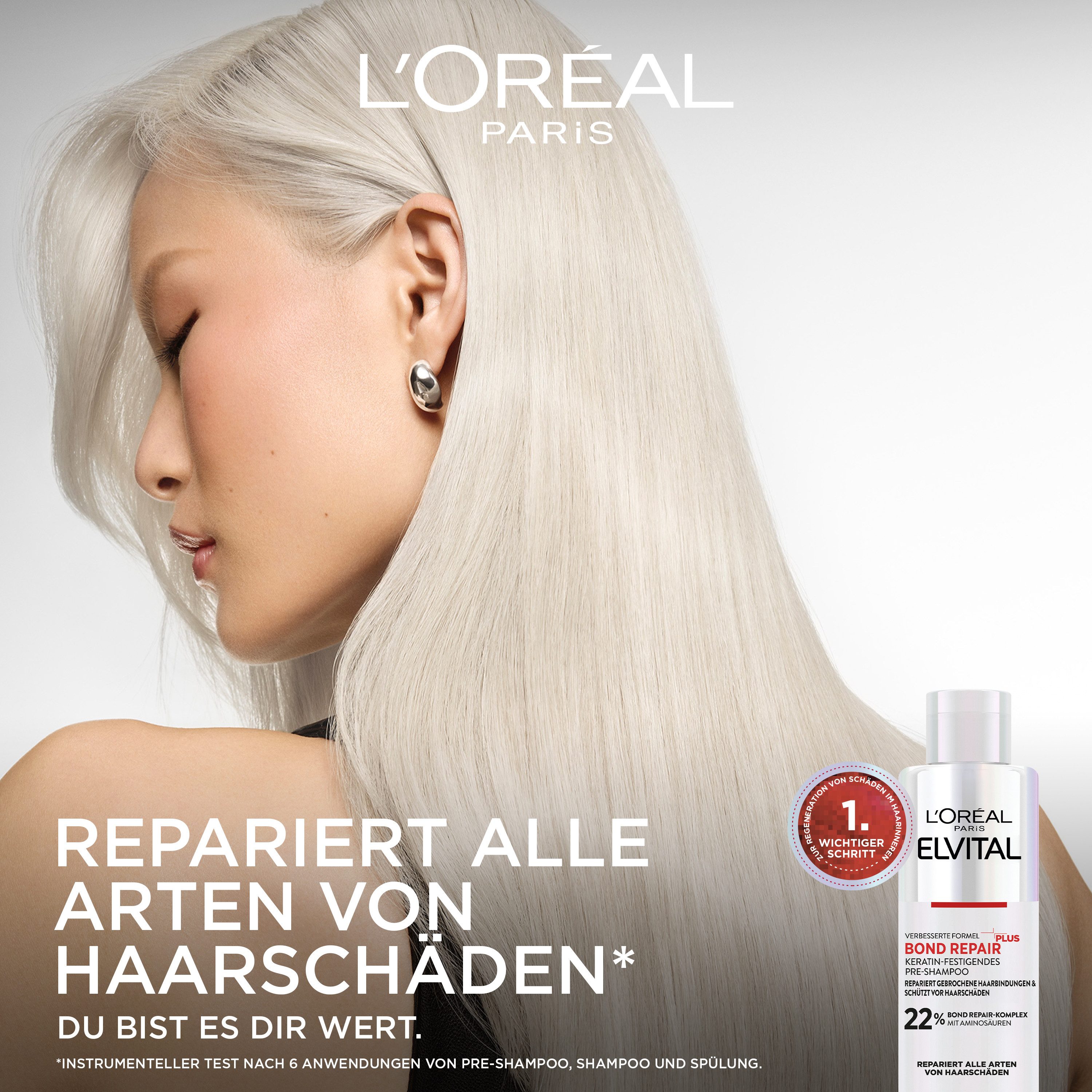 L'ORÉAL PARIS Haarshampoo L'Oréal Paris Elvital Bond Repair Plus Rescue Pre-Shampoo