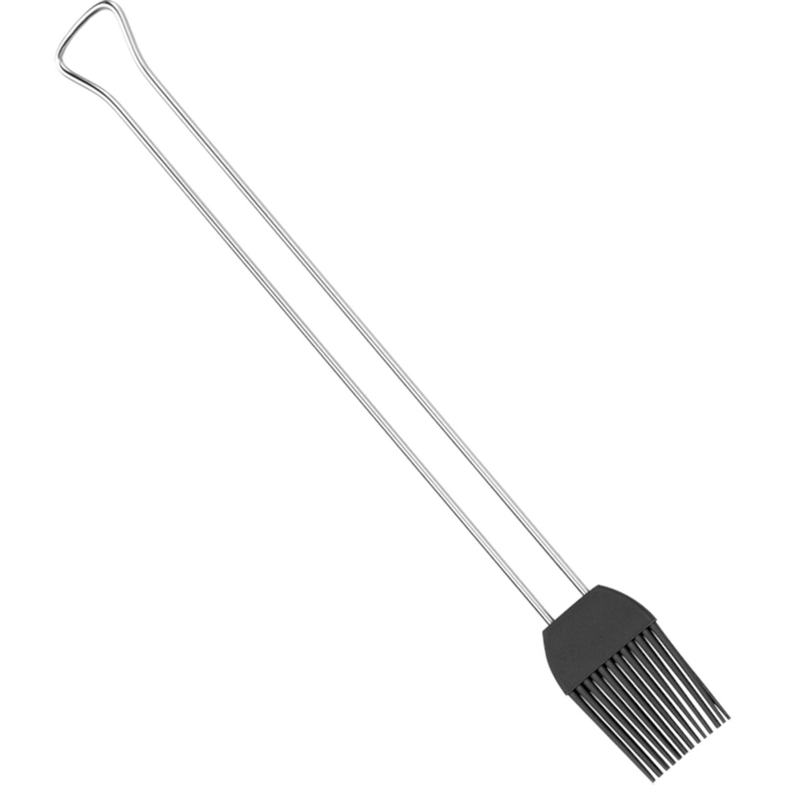 Metaltex Teigschaber Silikonpinsel METALTEX 29 cm hitzebeständig schwarz