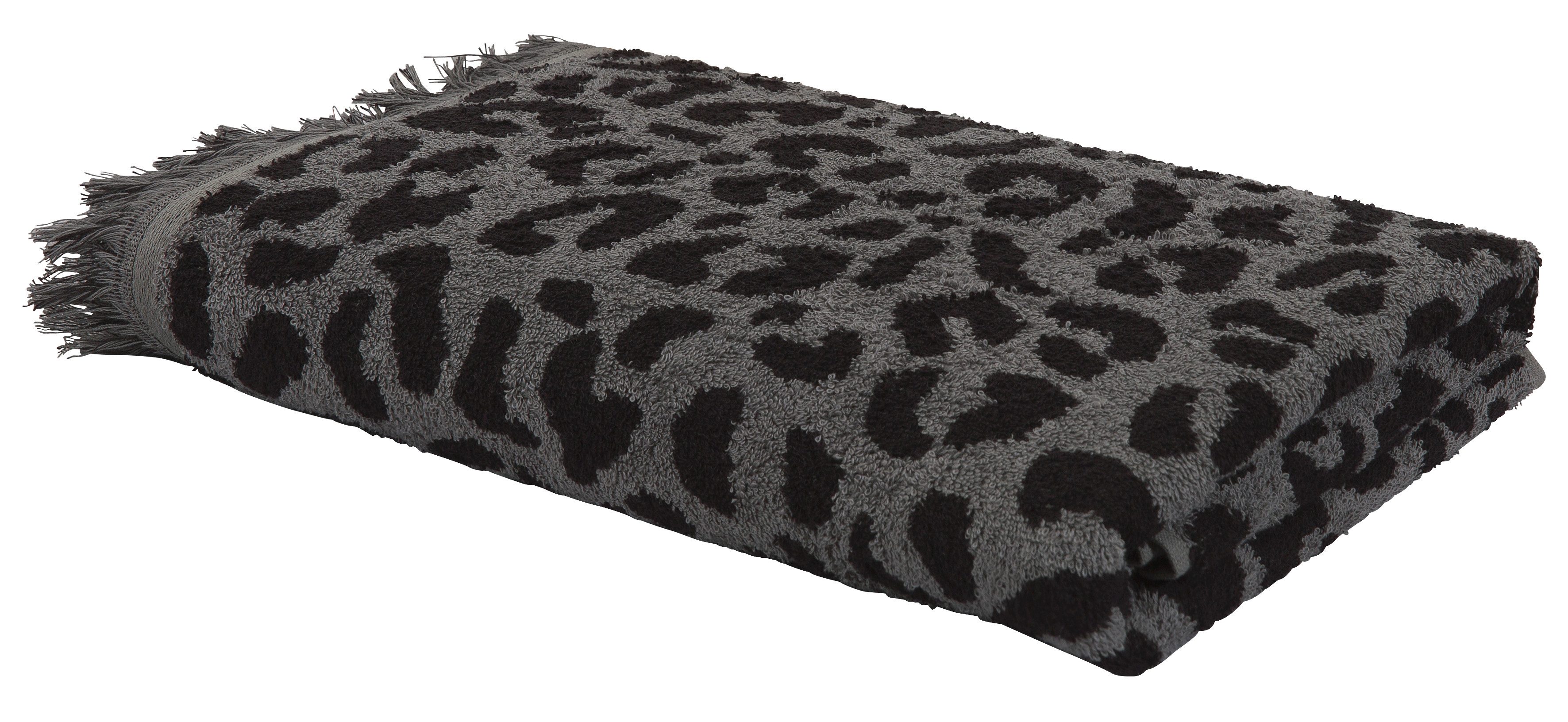 OTTO home Handtuch Set Tiffani, Leopardenmuster, Premium Handtücher 8-tlg, 500 gr/m², Frottier (Set, 8-St), 4 Duschtücher, 4 Handtücher, Animal Print, Leo, modern, mit Fransen. Reduzierter Preis € 65,99. Unverbindliche Preisempfehlung € 145,99
