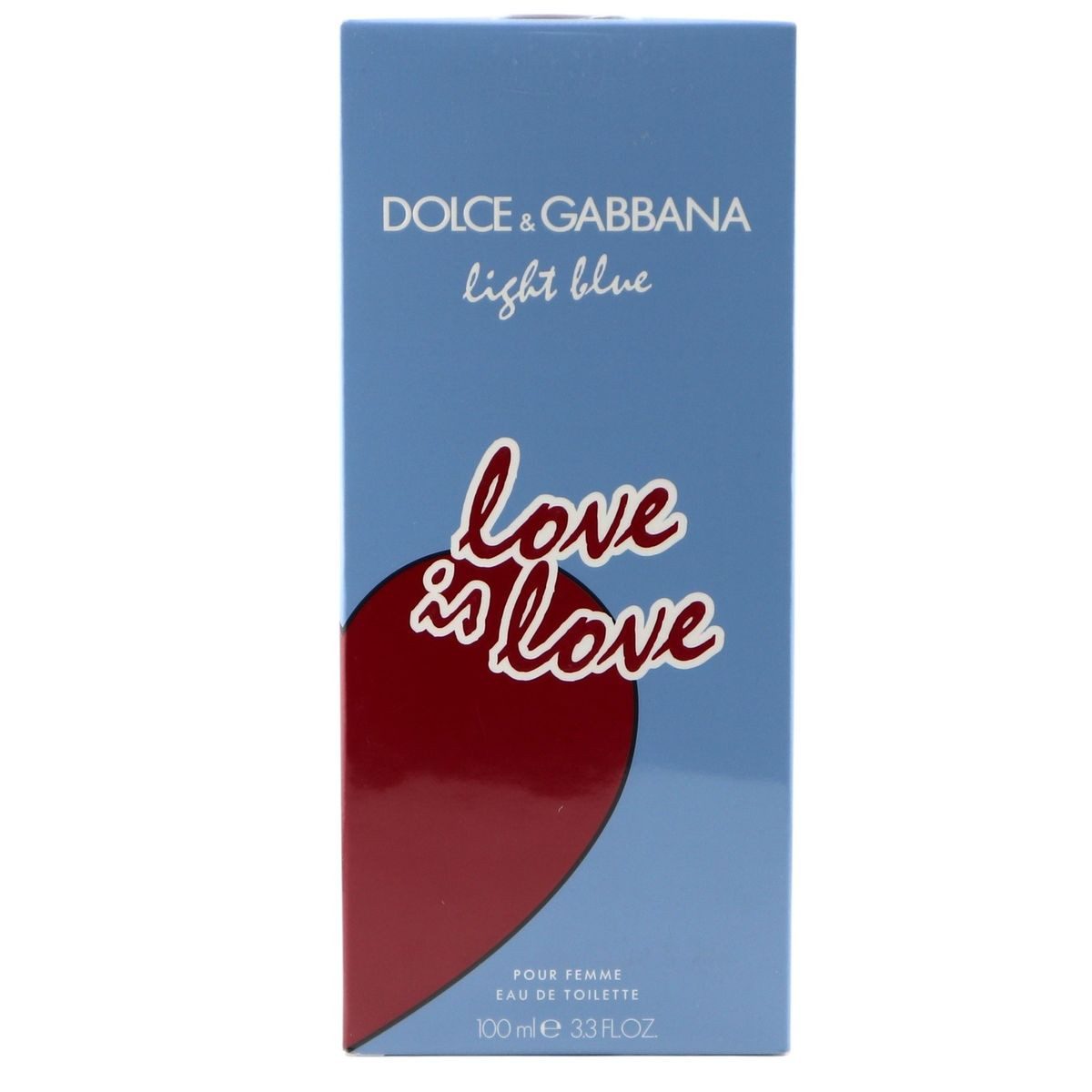 DOLCE & GABBANA Eau de Toilette Dolce & Gabbana Light Blue Love is Love Pour Femme EDT Spray 100 ml