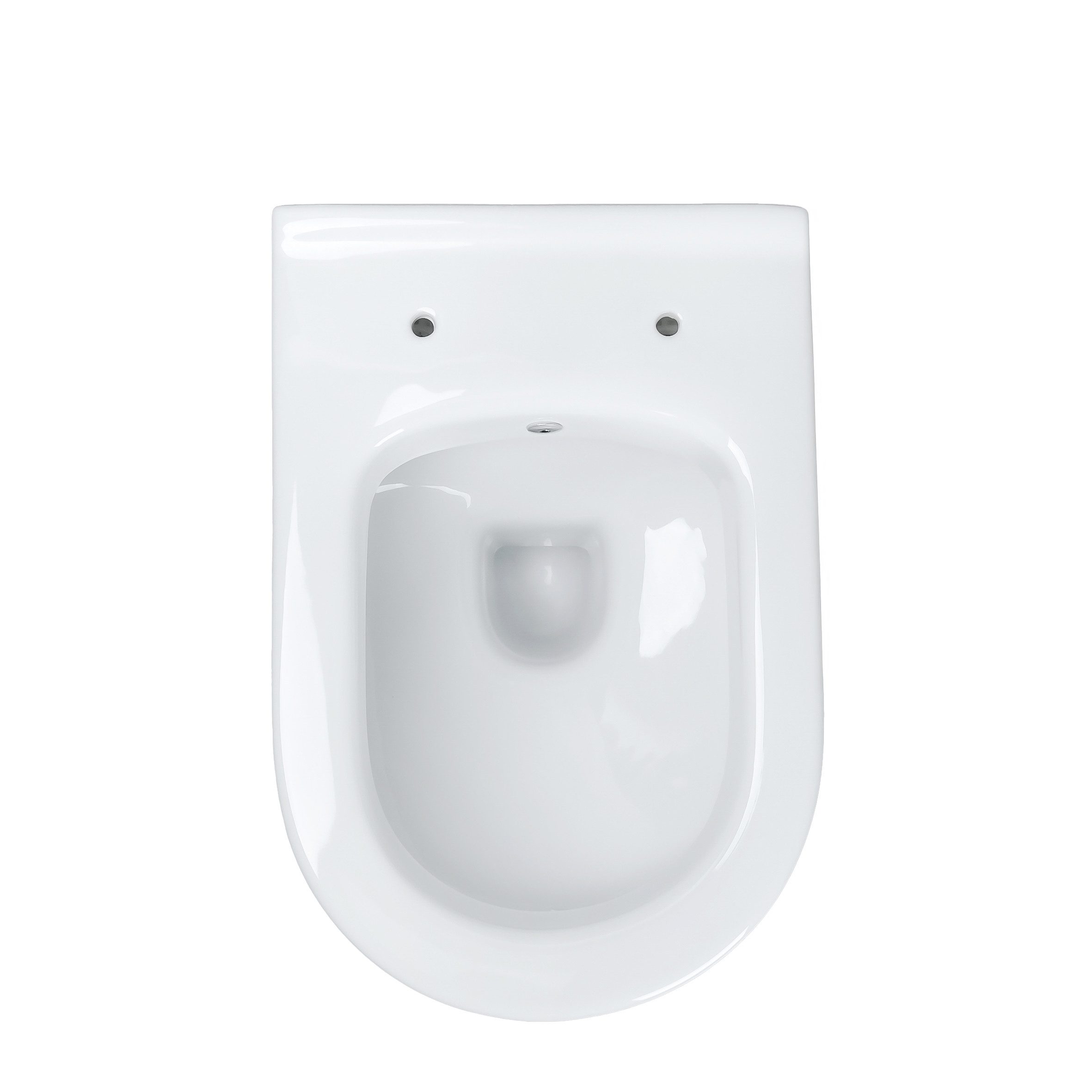 Belvit Tiefspül-WC AL5508, Belvit Hänge Wand Dusch WC mit Taharet Bidet Funktion WC Toilette