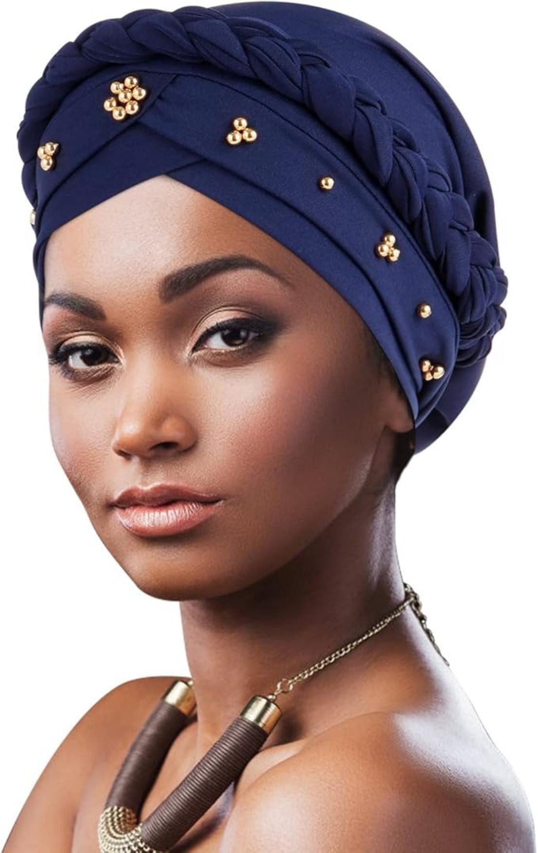 Coonoor Turbanmütze Afrikanischer Damen Geflecht Kopfbedeckung günstig online kaufen