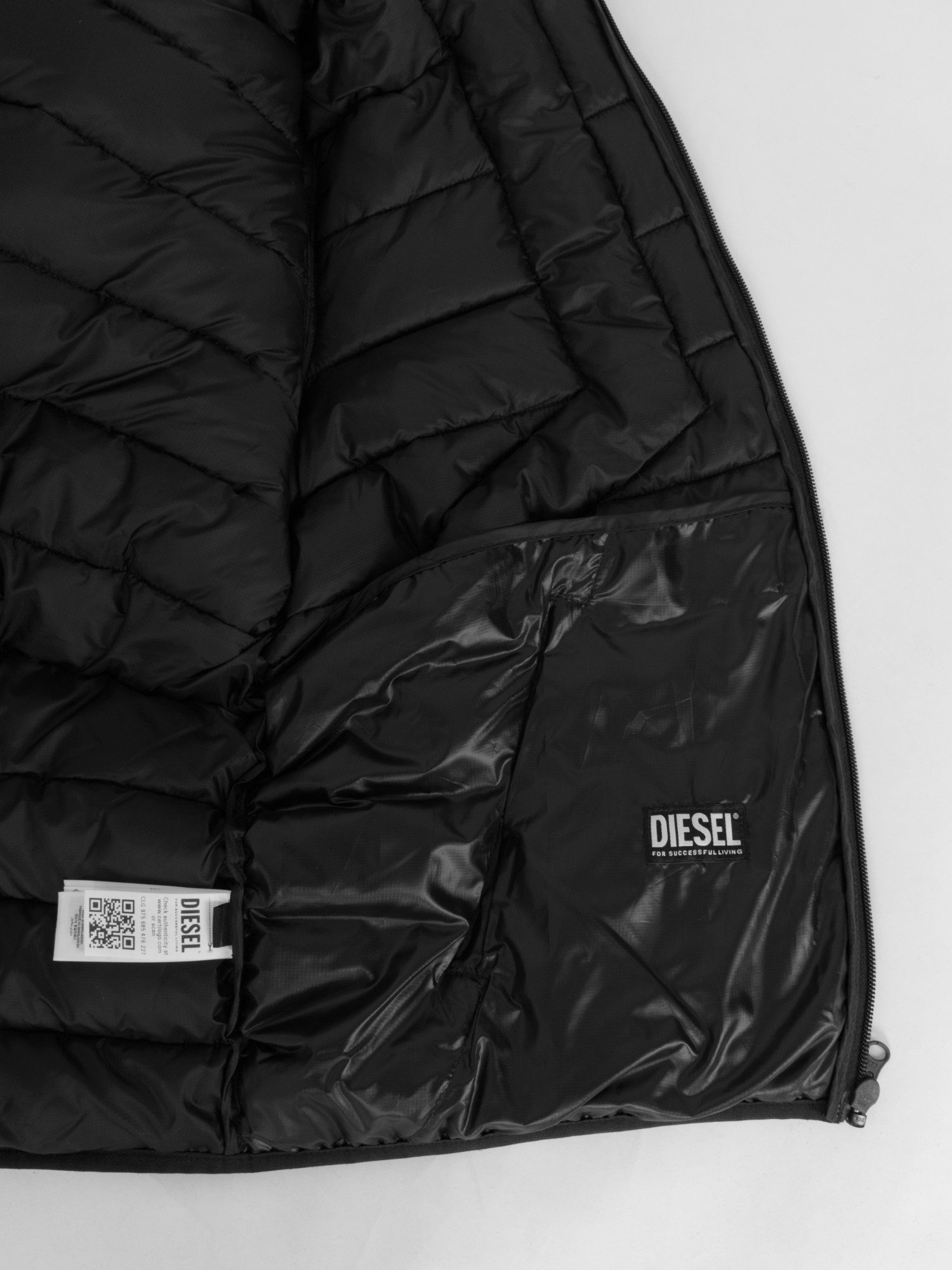Diesel Steppjacke Übergangsjacke Winterjacke - W-DWAIN-OUTNOH Stehkragen, leicht & warm – Bild 4 von 4