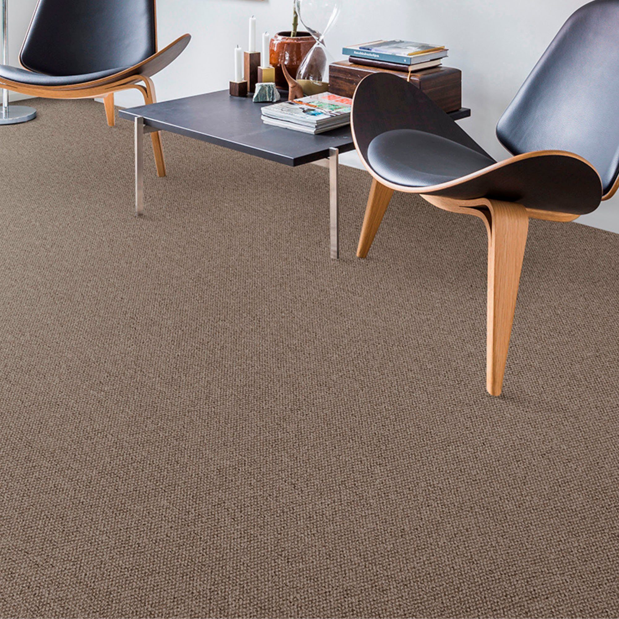 Andiamo Teppichboden Tulsa, Schlinge, Made in Belgium, rechteckig, Höhe: 6 mm, meliert, Breite 400 cm oder 500 cm, strapazierfähig & pflegeleicht