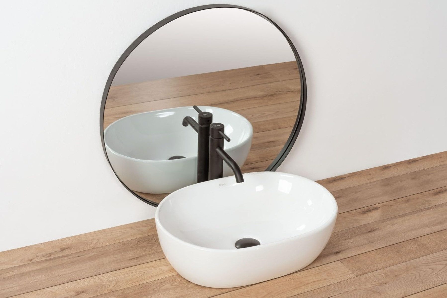 GTM Design Aufsatzwaschbecken Glanz Set mit günstig online kaufen