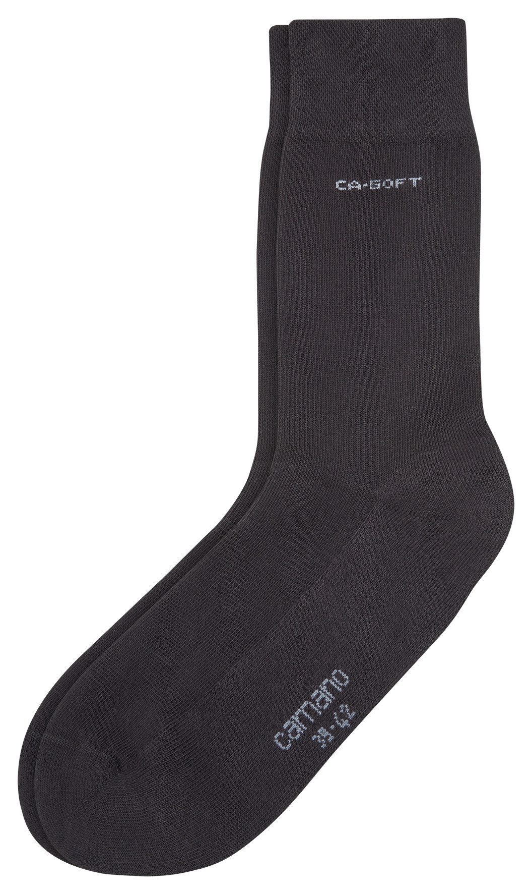 Camano Socken ca-soft (4-Paar) mit leichter Polsterung