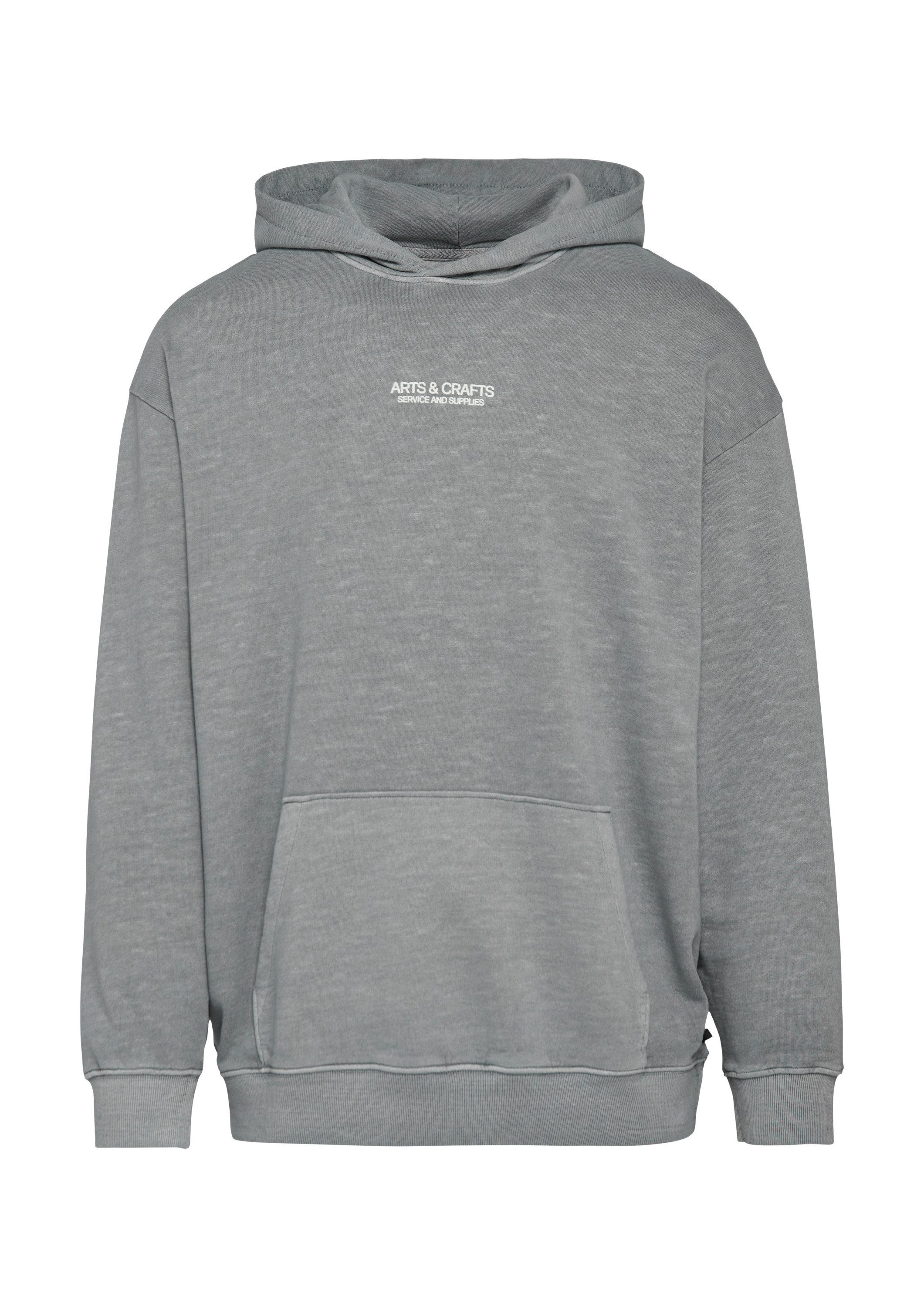 s.Oliver Sweatshirt Sweatshirt Hoodie mit Flammgarn-Struktur im Relaxed Fit günstig online kaufen