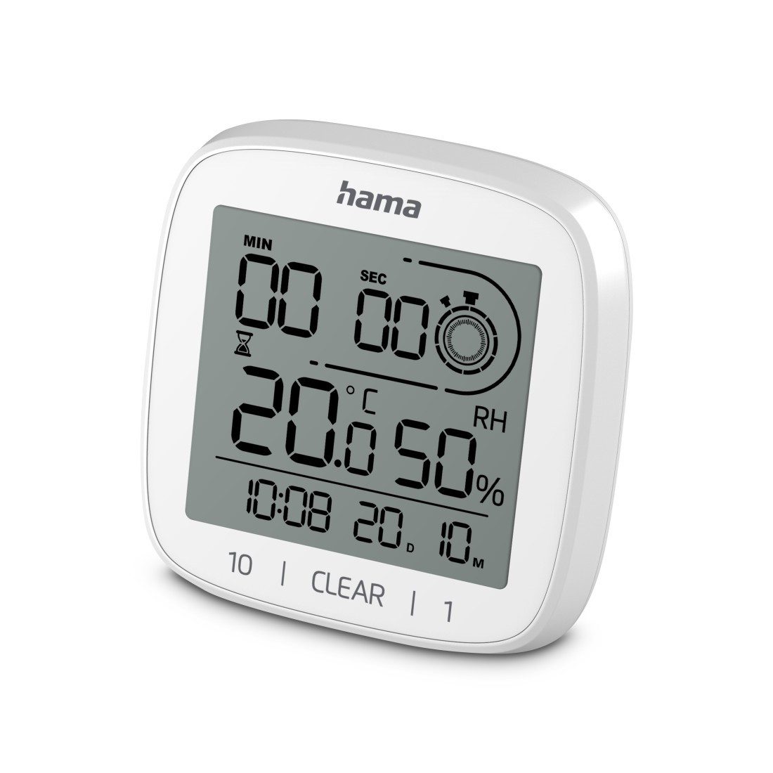 Hama Badezimmeruhr Digitale Uhr "Zypern", spitzwassergeschützt, günstig online kaufen