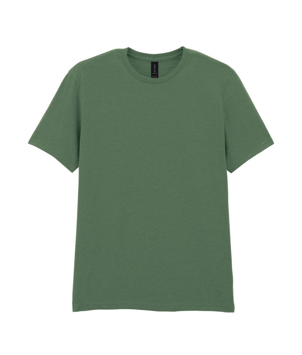 Rundhalsshirt Softstyle Herren T-Shirt modischer Kragen