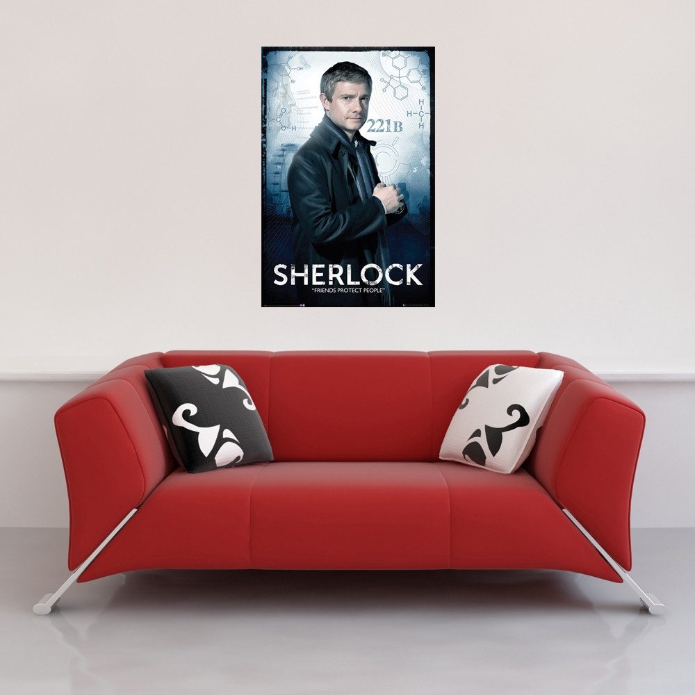 Poster Sherlock - Poster - Watson günstig online kaufen