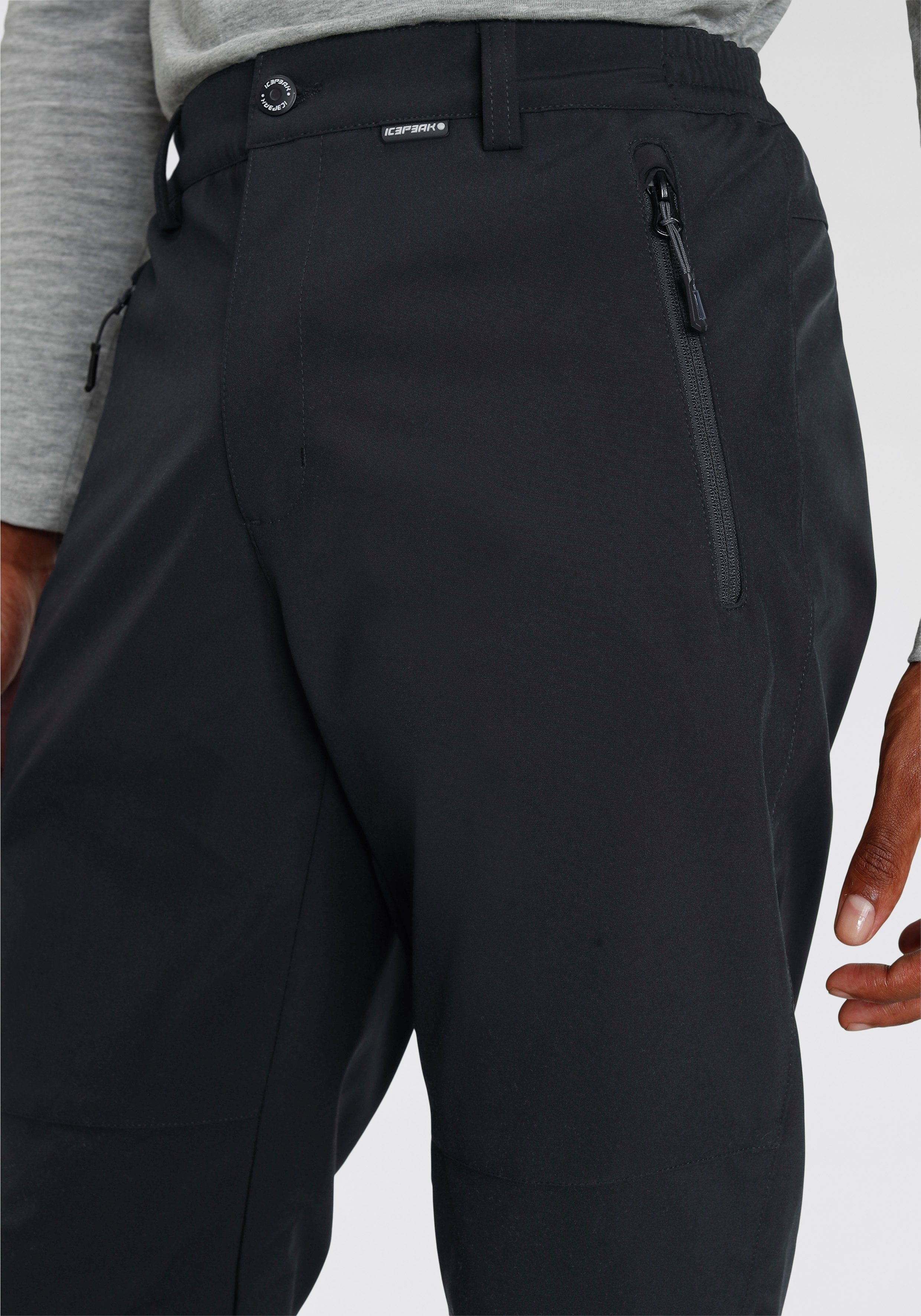 Icepeak Skihose FRANKFURT mit Reißverschlusstaschen, atmungsaktiv