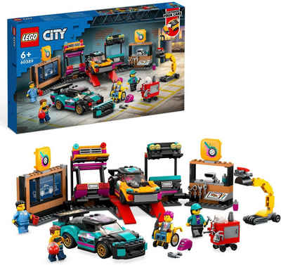 LEGO® Konstruktionsspielsteine Autowerkstatt (60389), LEGO® City, (507 St), Made in Europe