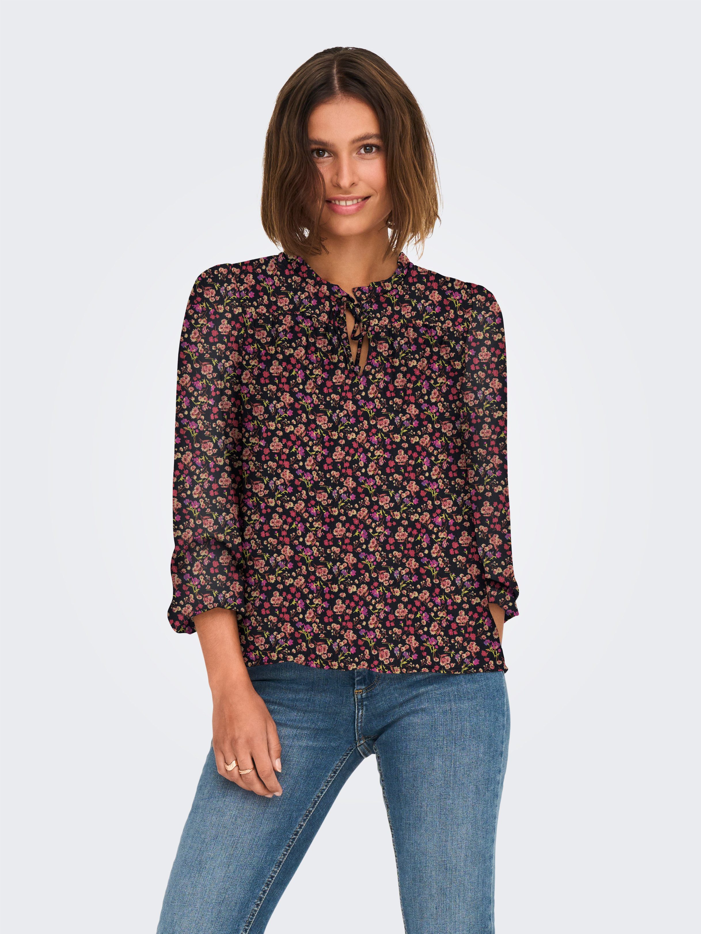 ONLY Chiffonbluse ONLDITSY L/S BLOUSE WVN günstig online kaufen