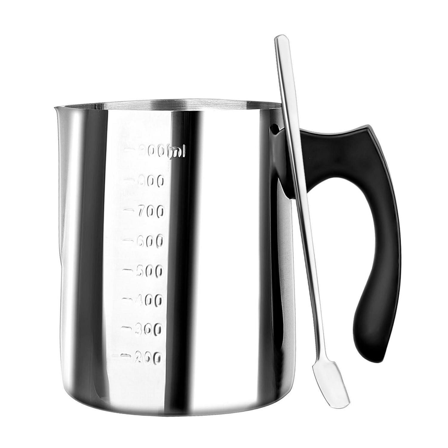 LuxusKollektion Teelicht Kerzenwachs Schmelztopf 900ml Edelstahl