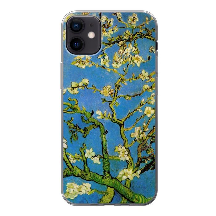MuchoWow Handyhülle Mandelblüte - Vincent van Gogh Handyhülle Apple iPhone 12 Mini Smartphone-Bumper Print Handy