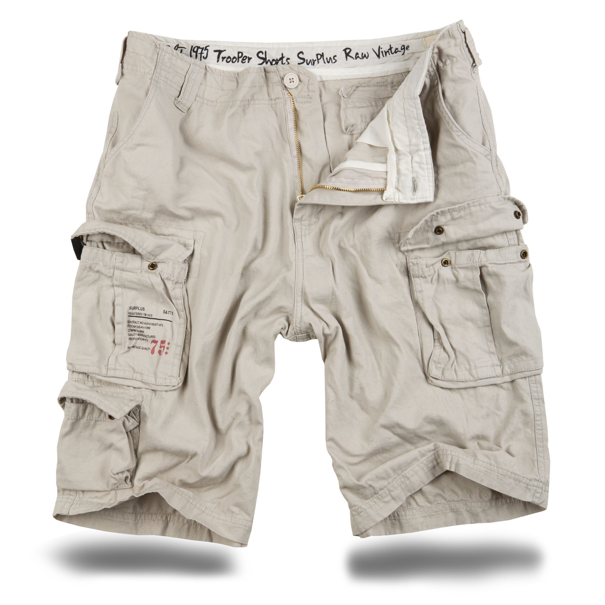 Trooper Cargoshorts Trooper Bermuda Baumwolle Sommer günstig online kaufen