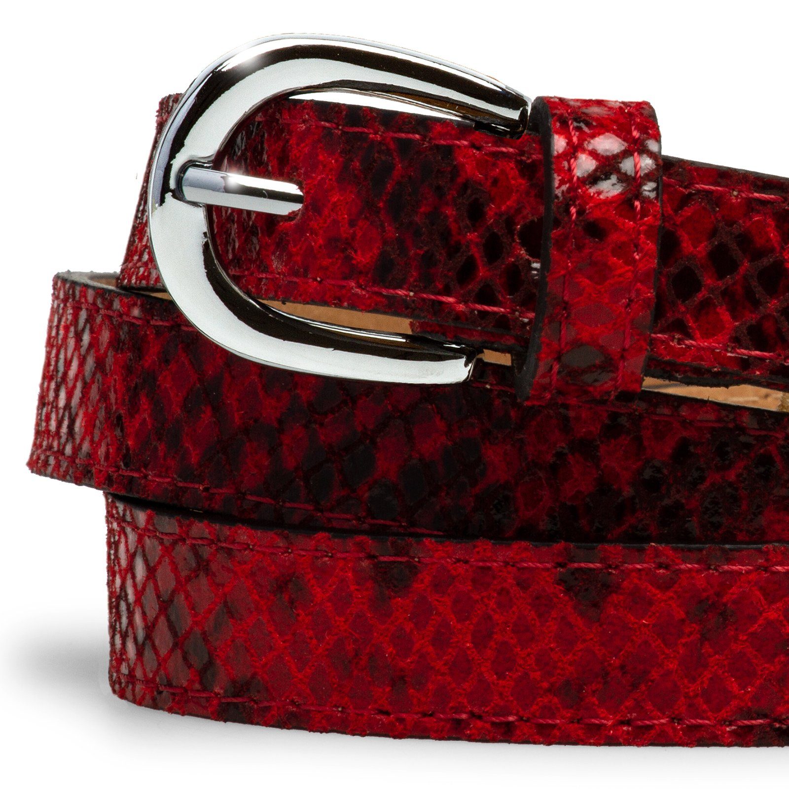 Caspar Taillengürtel GU320 eleganter schmaler Damen günstig online kaufen