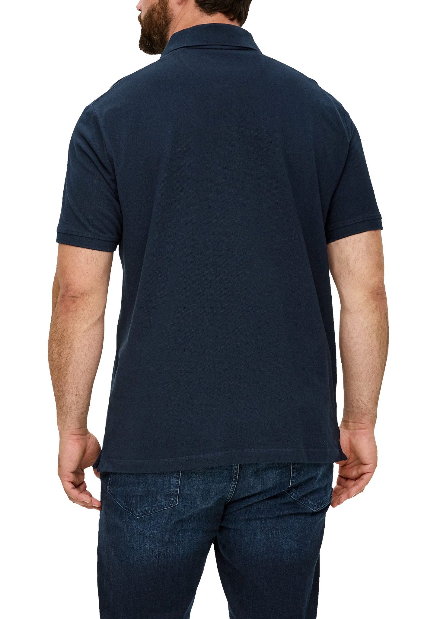 s.Oliver Men Big Sizes Poloshirt Kurzarm-Polo aus Baumwolle - Große Größen günstig online kaufen