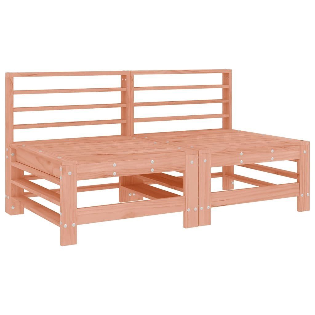 vidaXL Sofaelement Garten-Mittelsofas 2 Stk. Massivholz günstig online kaufen