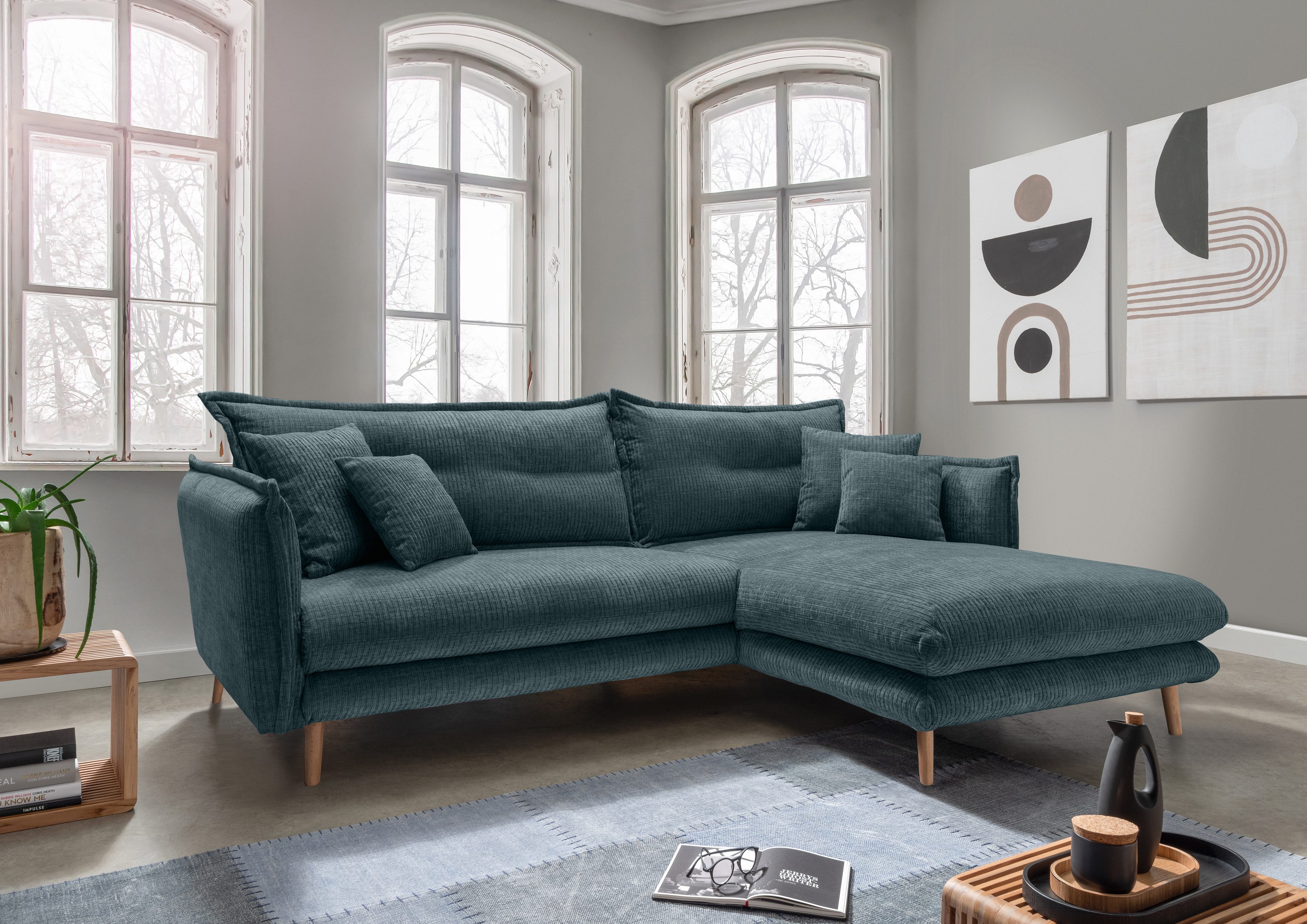 INOSIGN Ecksofa Lazio modern und bequem, günstig online kaufen