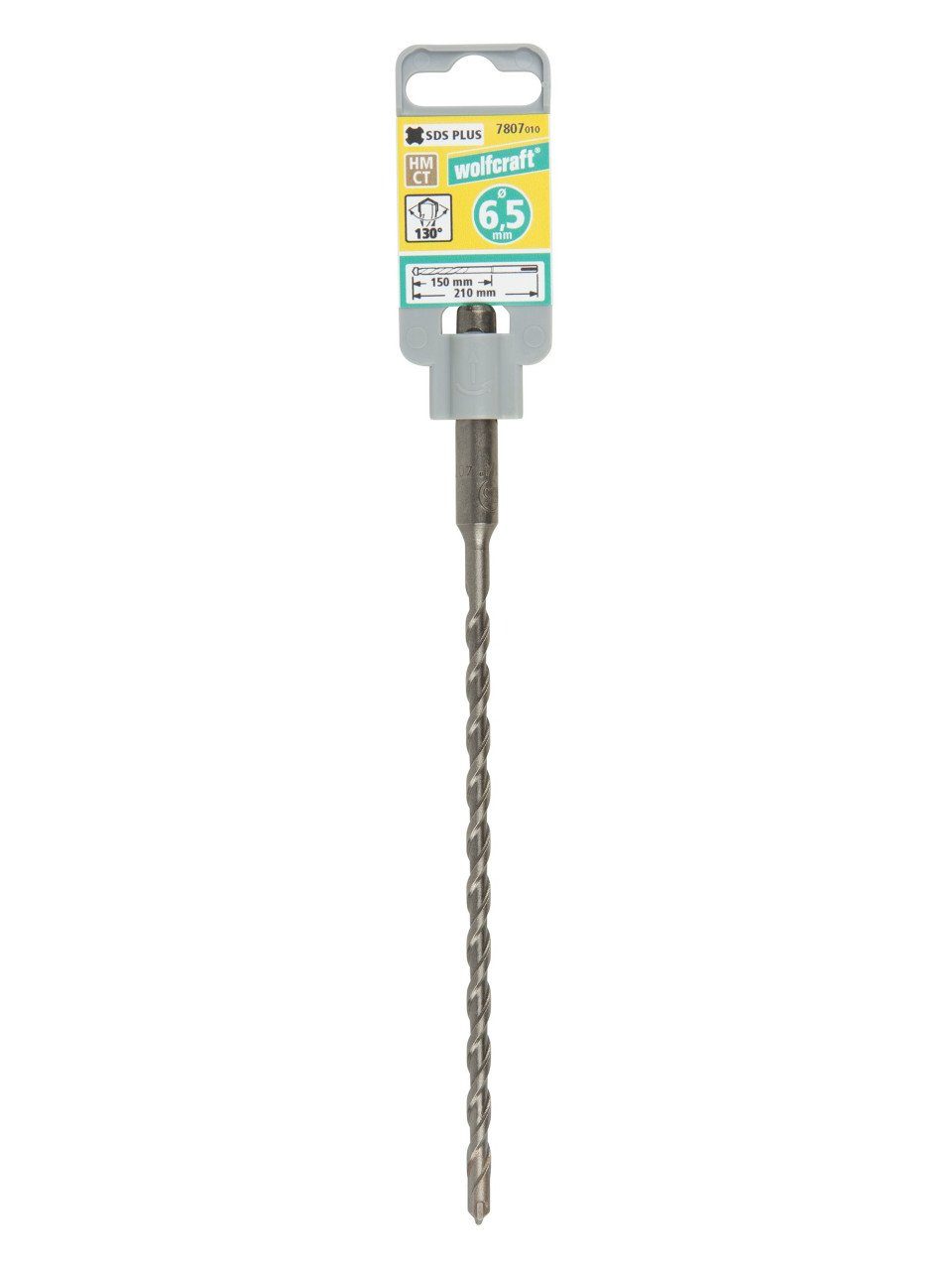 Wolfcraft Betonbohrer Wolfcraft Hammer-Schlagbohrer HM Standard SDS-plus