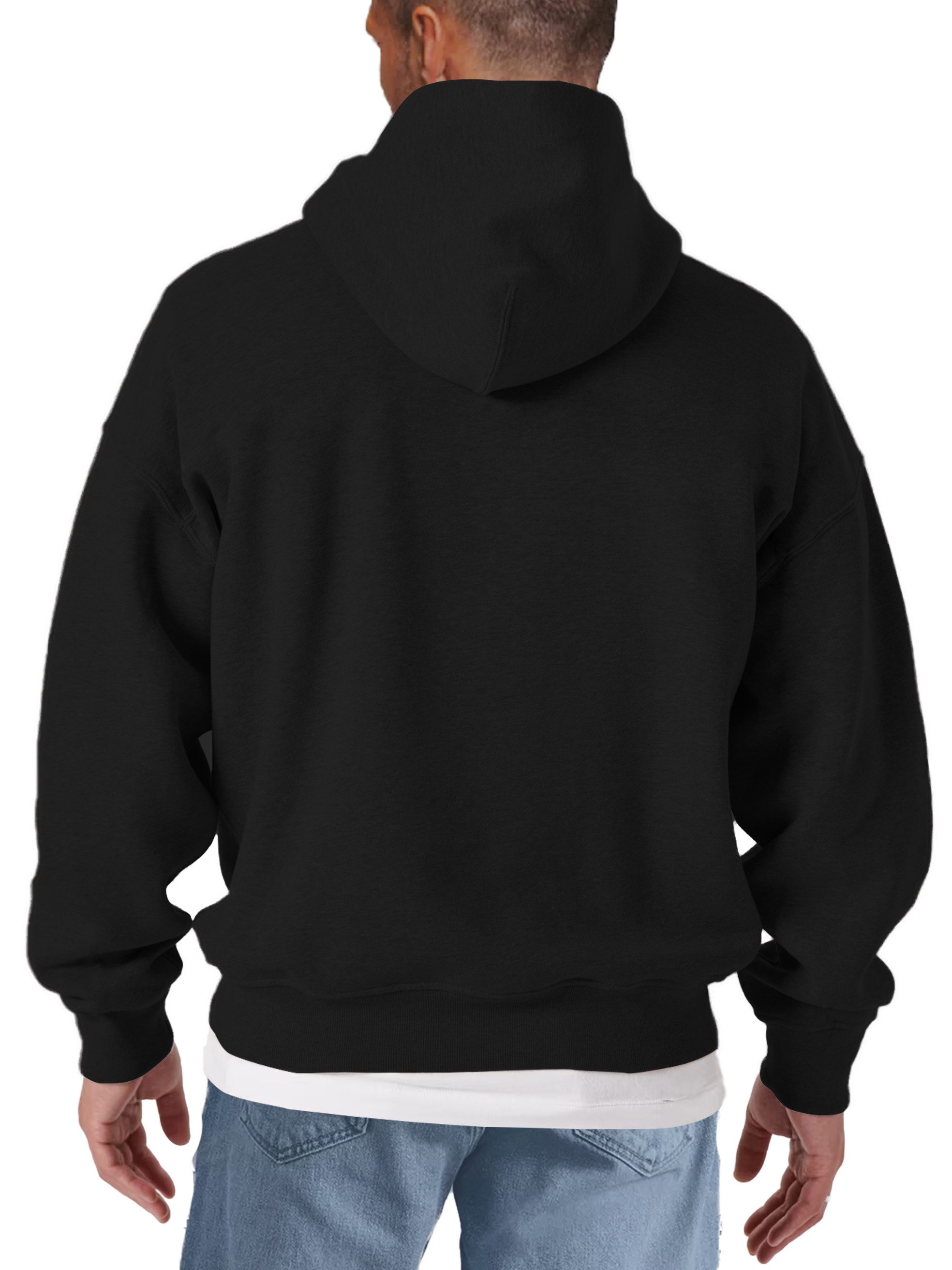 MAKAYA Kapuzenpullover Herren Motorad Bekleidung Skull Totenkopf Hoodie Sweatshirt Kapuze